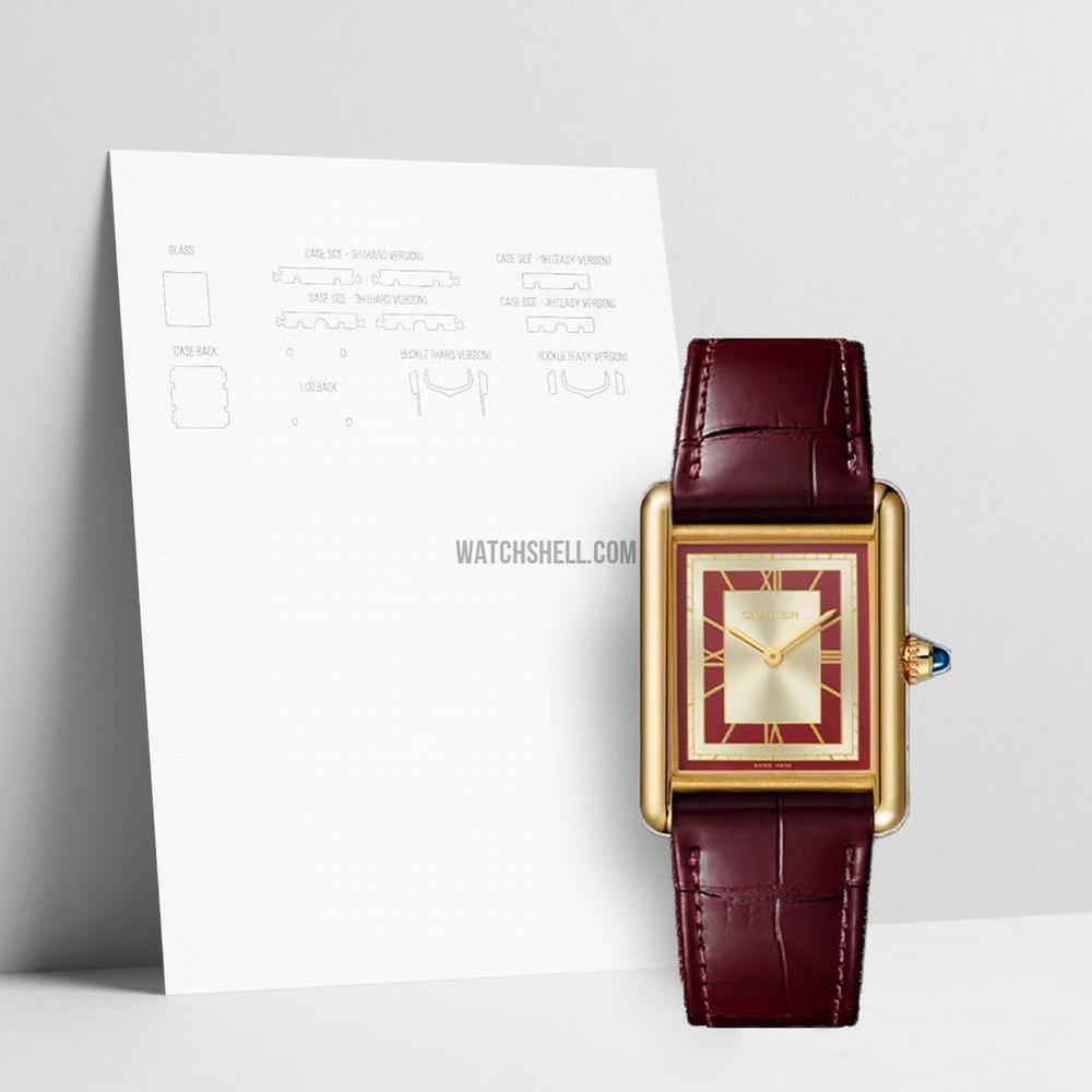 WatchShell for Cartier Tank WGTA0059