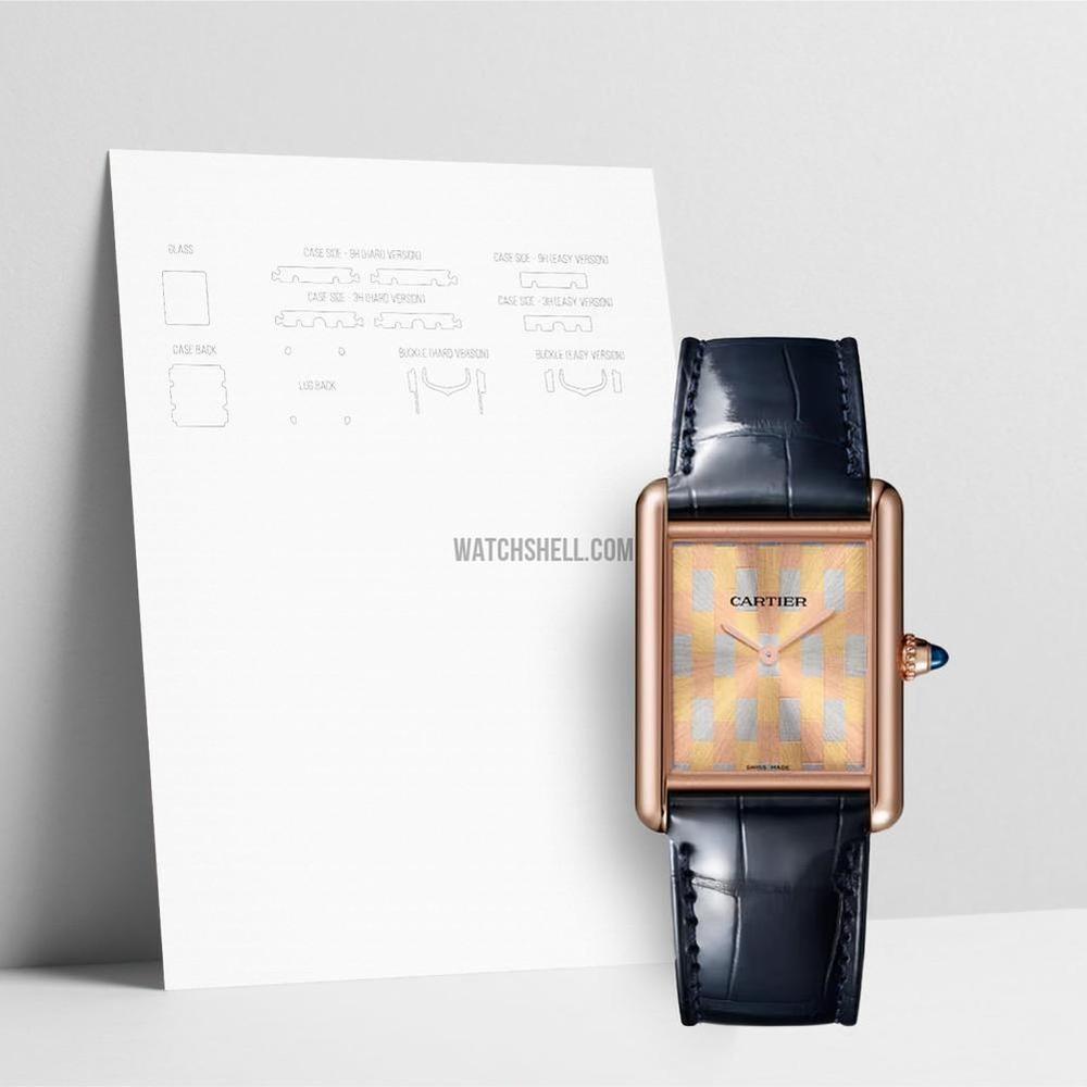 WatchShell for Cartier Tank WGTA0176