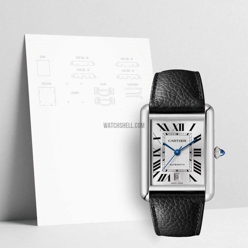 WatchShell for Cartier Tank WSTA0040