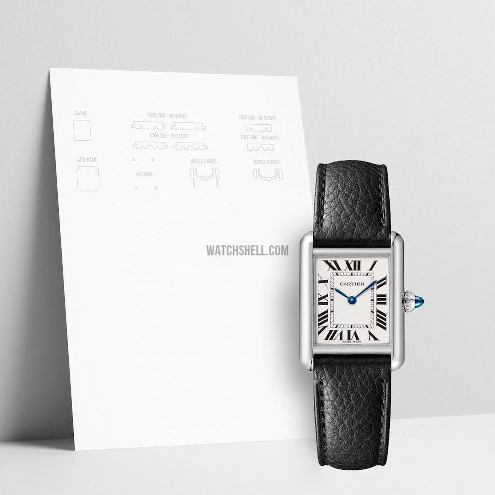 WatchShell for Cartier Tank WSTA0042