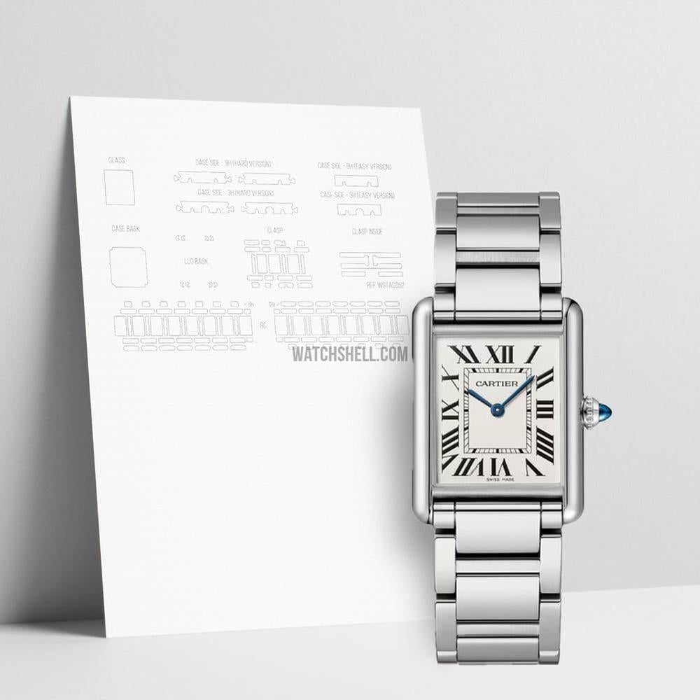 WatchShell for Cartier Tank WSTA0106