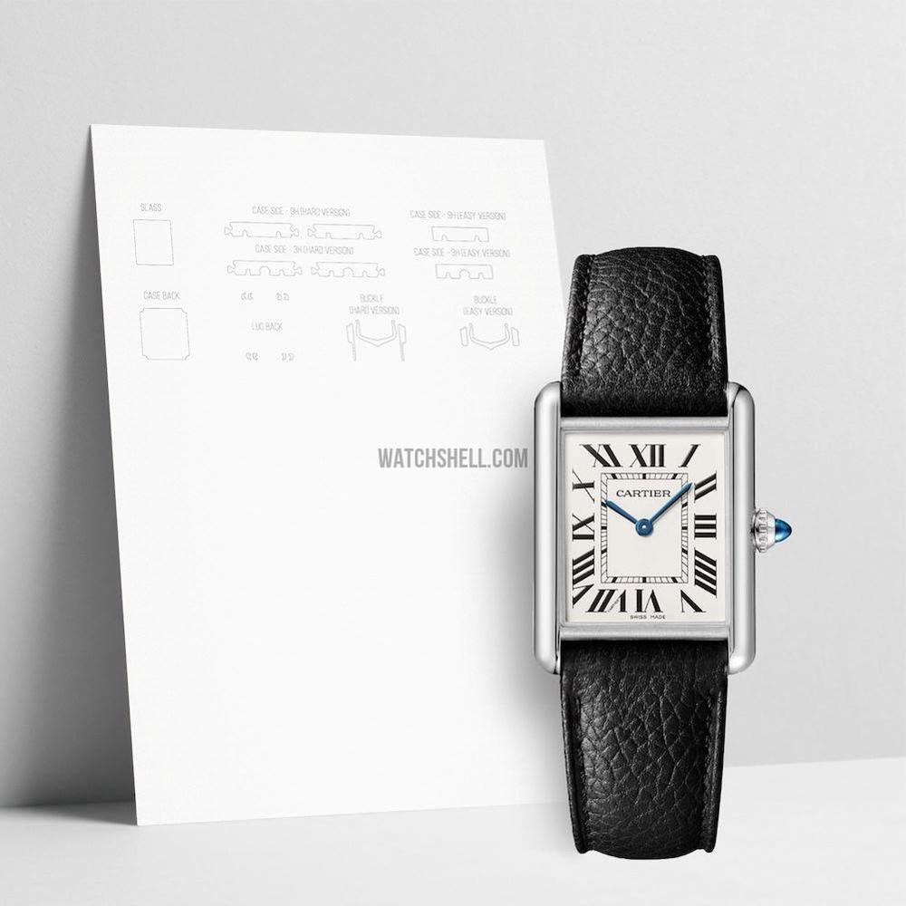 WatchShell for Cartier Tank WSTA0109