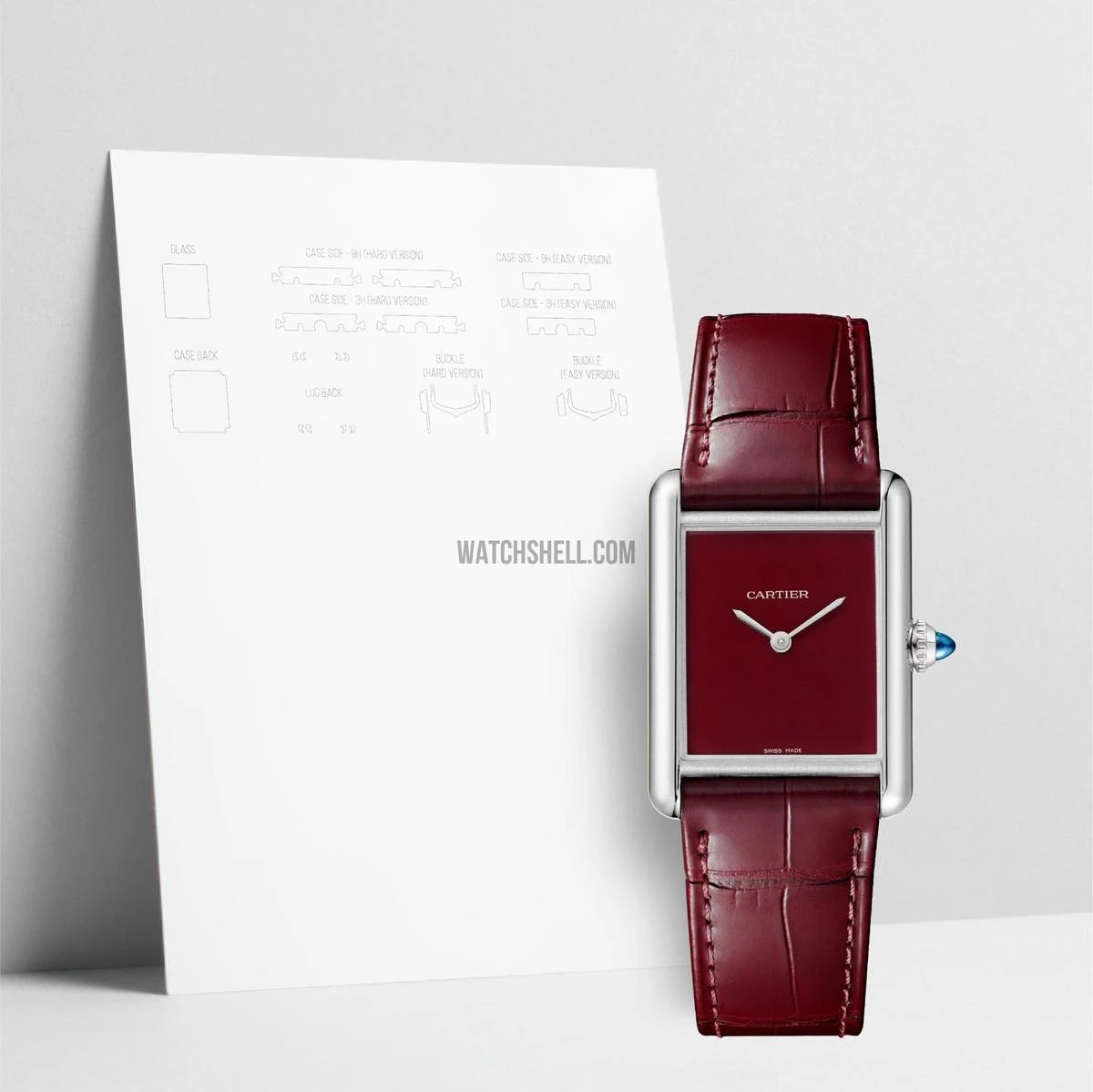 WatchShell for Cartier Tank WSTA0113