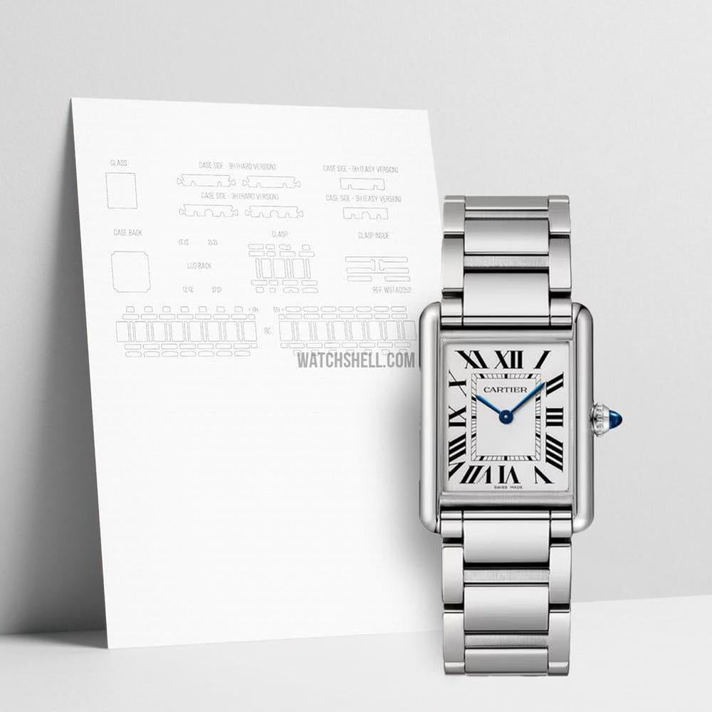 WatchShell for Cartier Tank WSTA0122