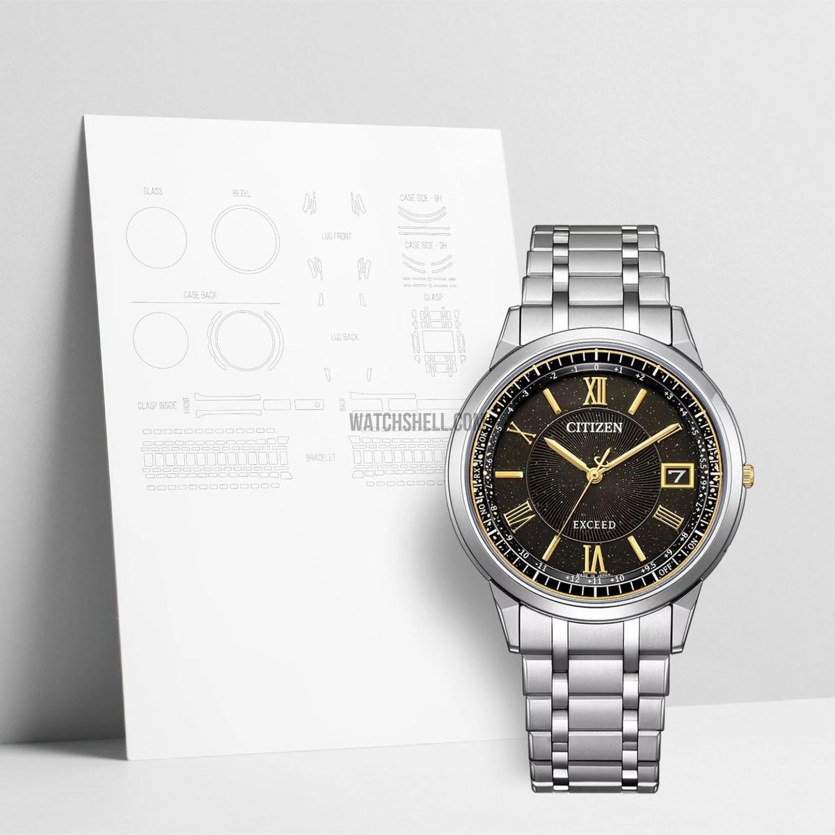WatchShell for Citizen Exceed CB1144-60E