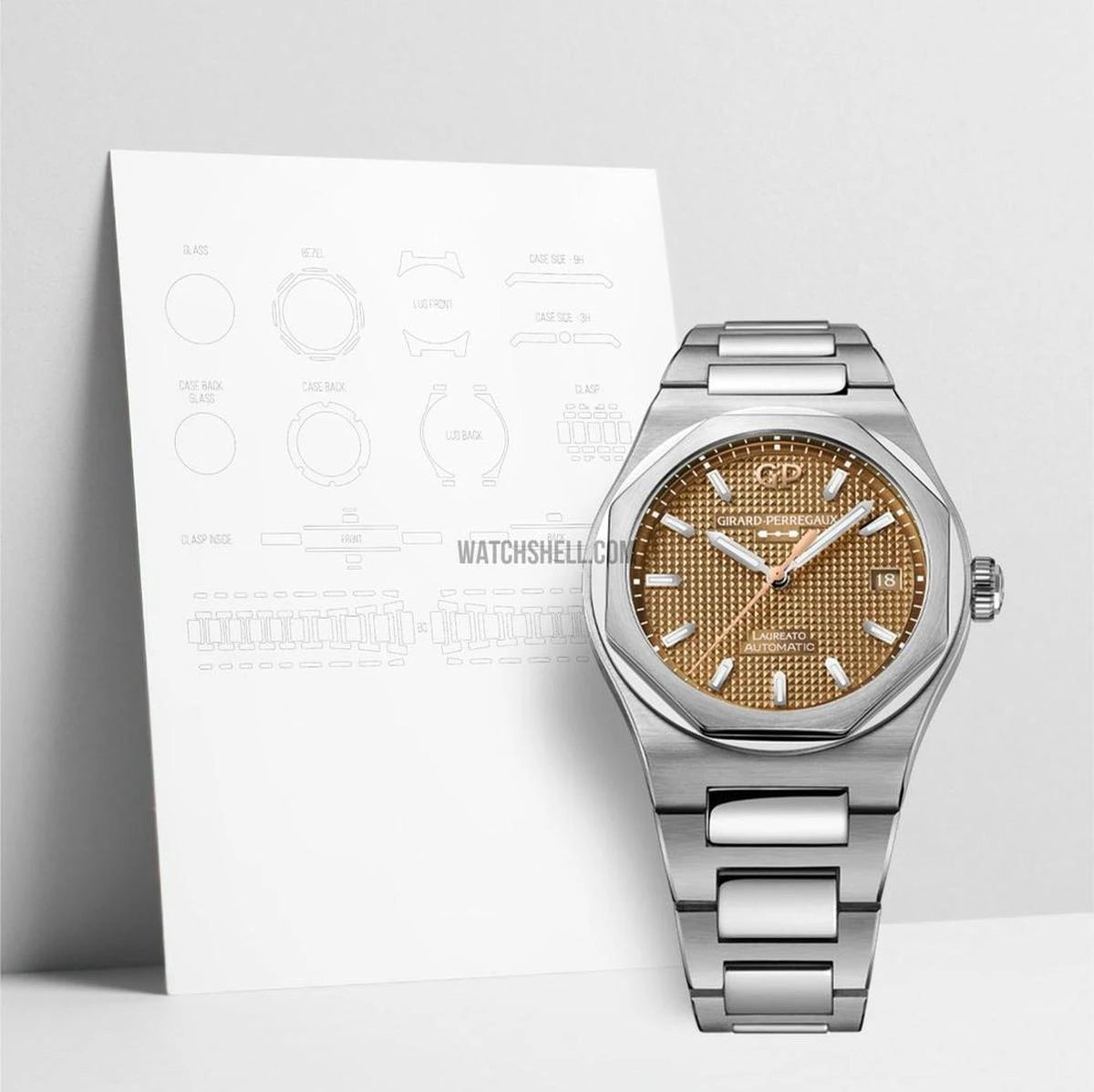 WatchShell for Girard-Perregaux Laureato 81005-11-3154-1CM