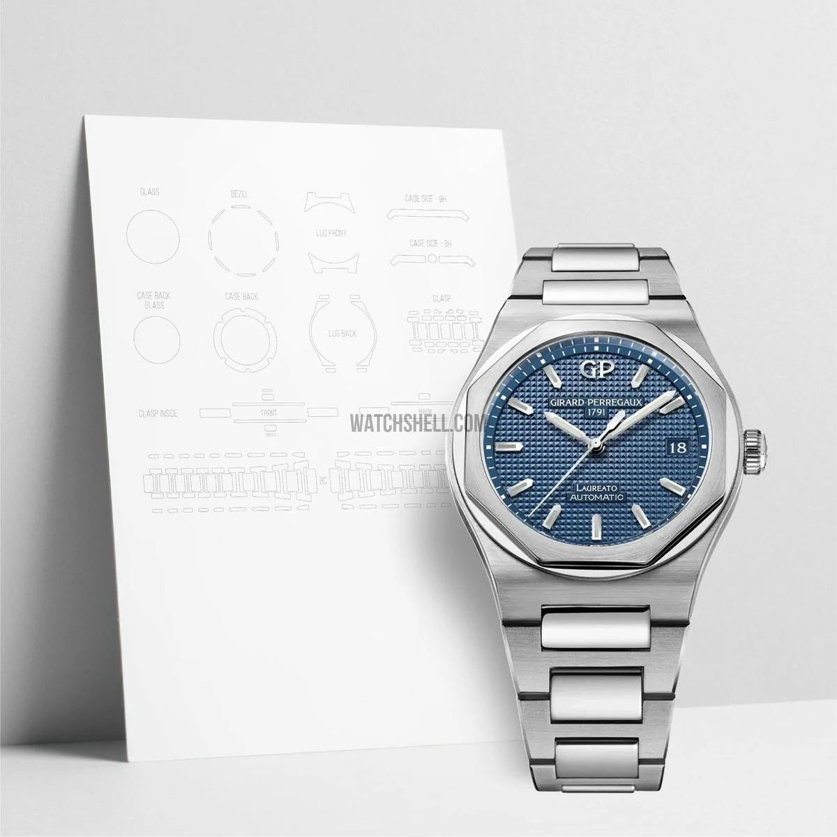 WatchShell for Girard-Perregaux Laureato 81005-11-431-11A