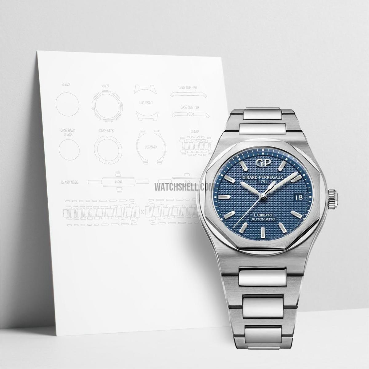 WatchShell for Girard-Perregaux Laureato 81005-11-431-11A