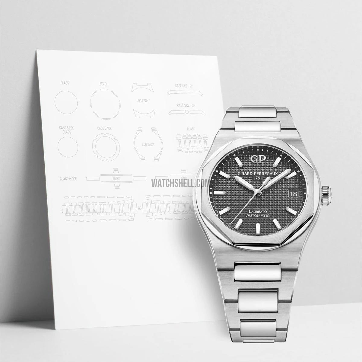 WatchShell for Girard-Perregaux Laureato 81005-11-632-11A