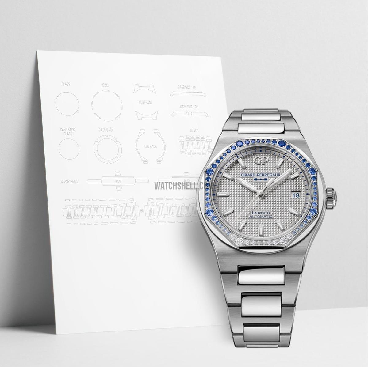 WatchShell for Girard-Perregaux Laureato 81005-11S3464-1CM