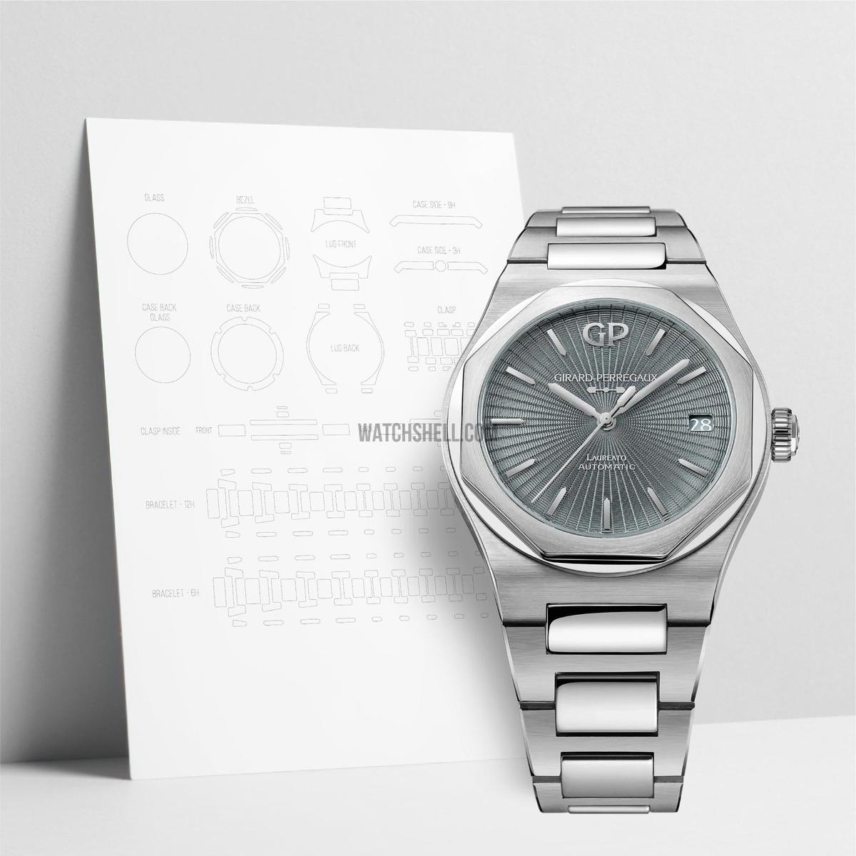 WatchShell for Girard-Perregaux Laureato 81010-11-3475-1CM