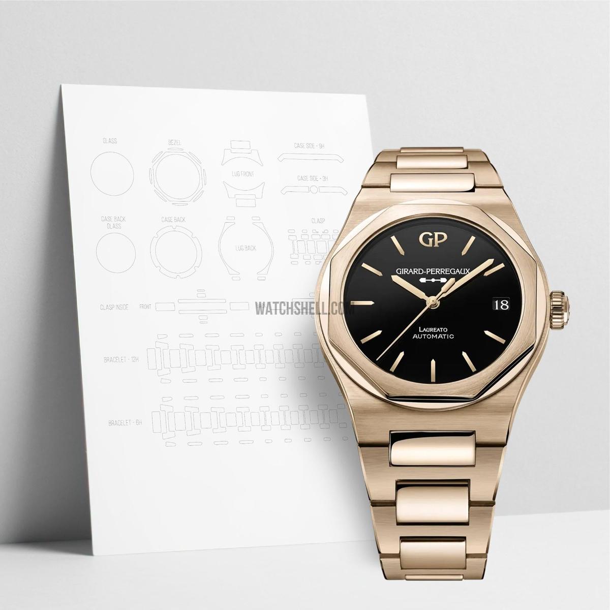 WatchShell for Girard-Perregaux Laureato 81010-52-3118-1CM