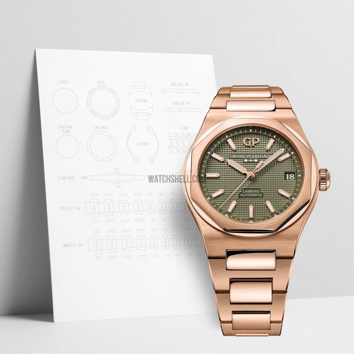 WatchShell for Girard-Perregaux Laureato 81010-52-3333-1CM