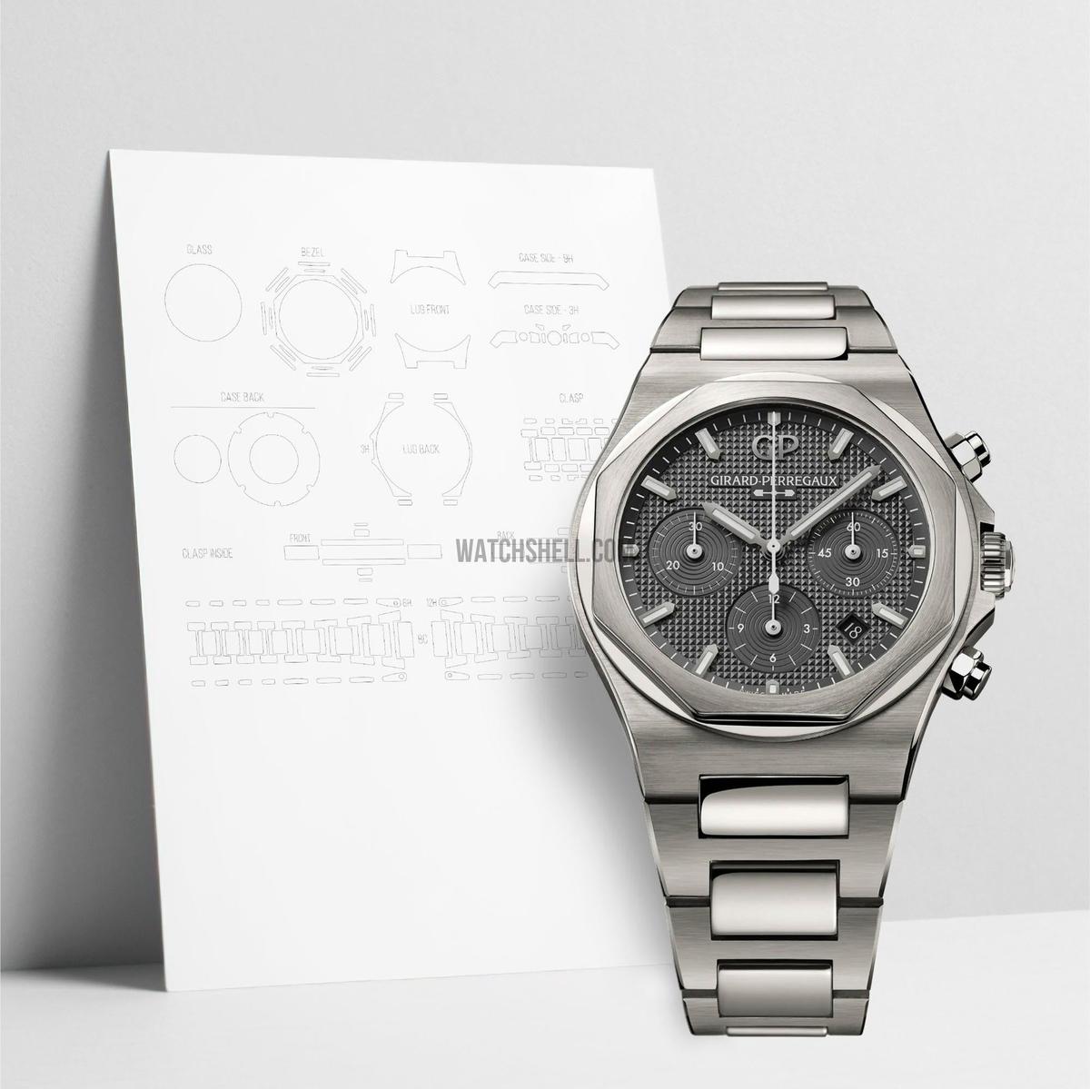 WatchShell for Girard-Perregaux Laureato 81020-21-3263-1CM