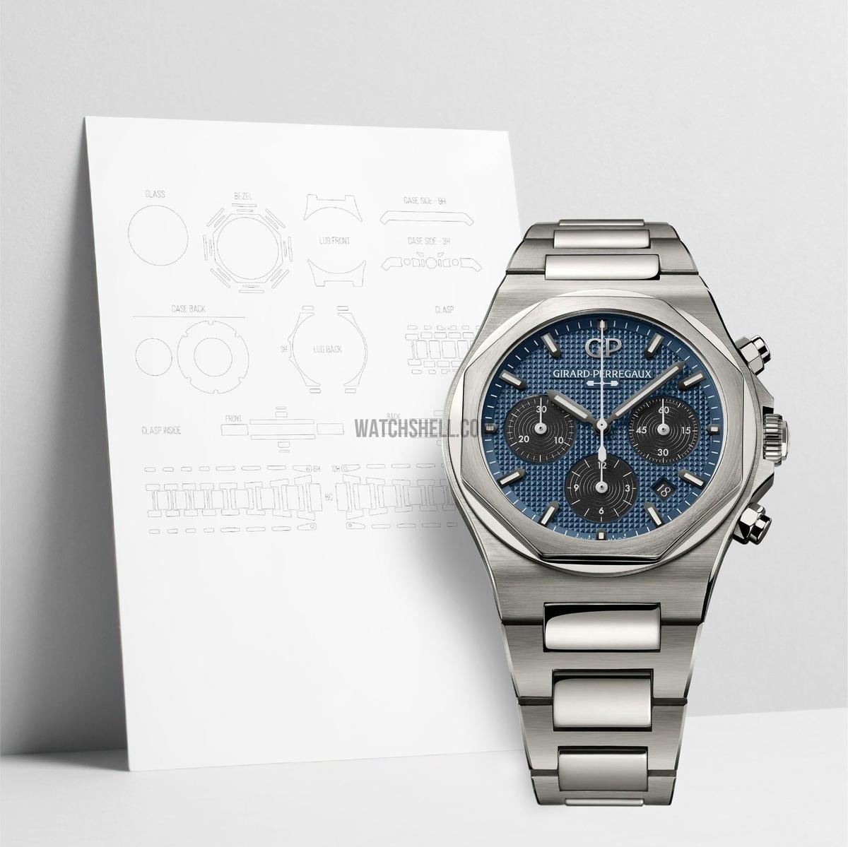 WatchShell for Girard-Perregaux Laureato 81020-21-3311-1GM