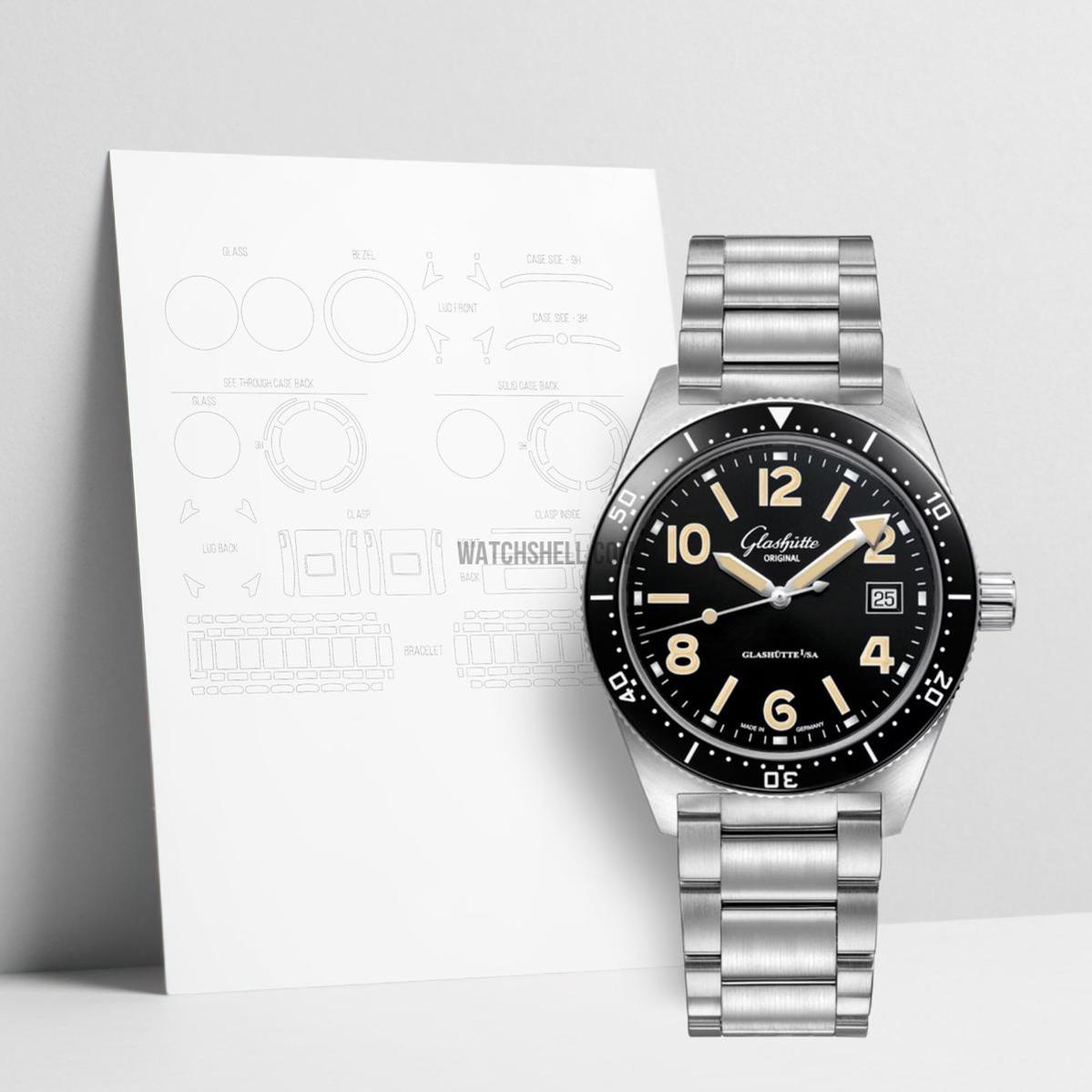 WatchShell for Glashütte Original Spezialist 1-39-11-06-80-70