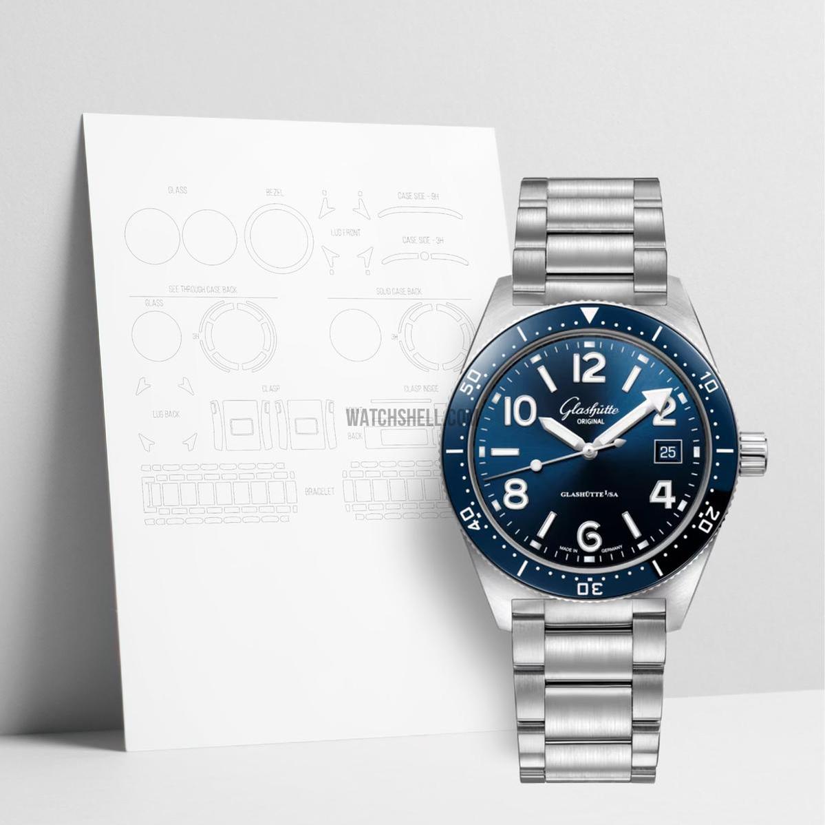 WatchShell for Glashütte Original Spezialist 1-39-11-09-81-70
