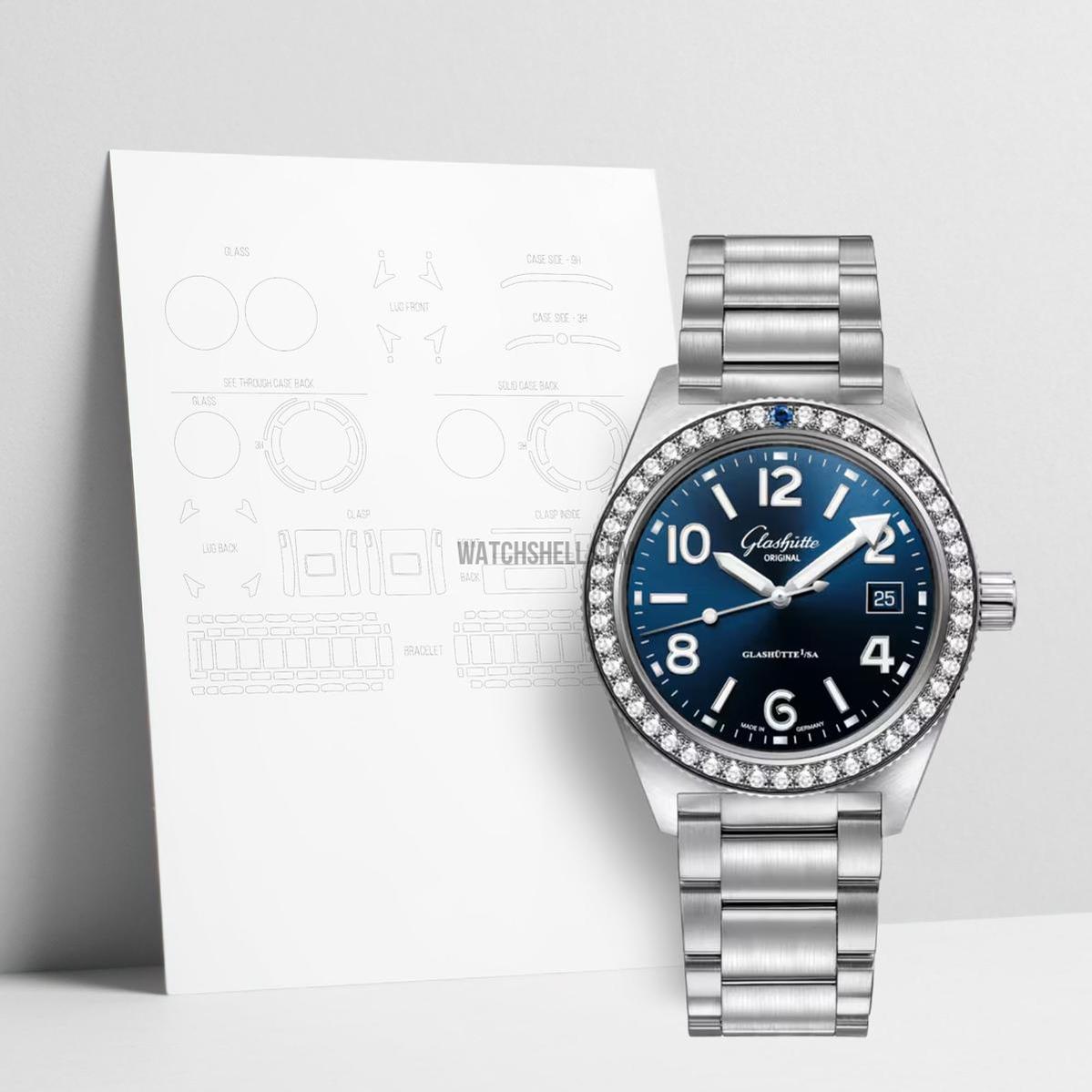WatchShell for Glashütte Original Spezialist 1-39-11-09-82-70