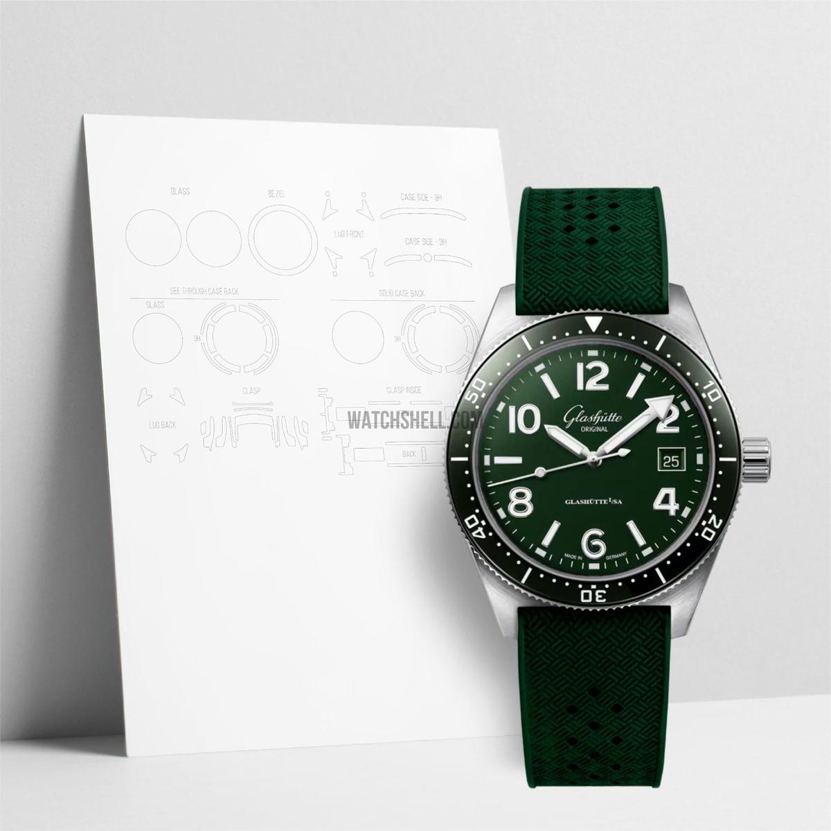 WatchShell for Glashütte Original Spezialist 1-39-11-13-83-37