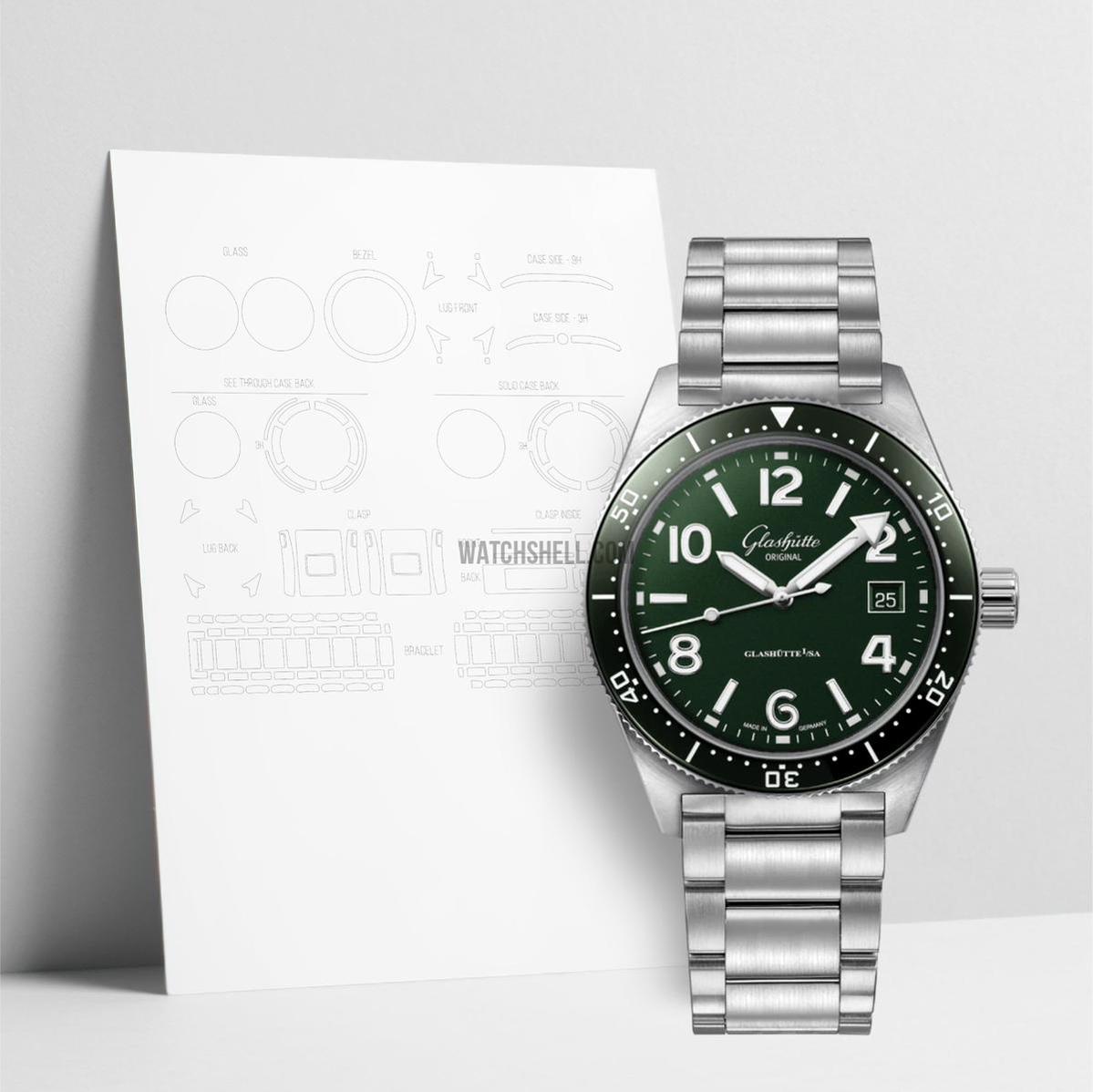 WatchShell for Glashütte Original Spezialist 1-39-11-13-83-70