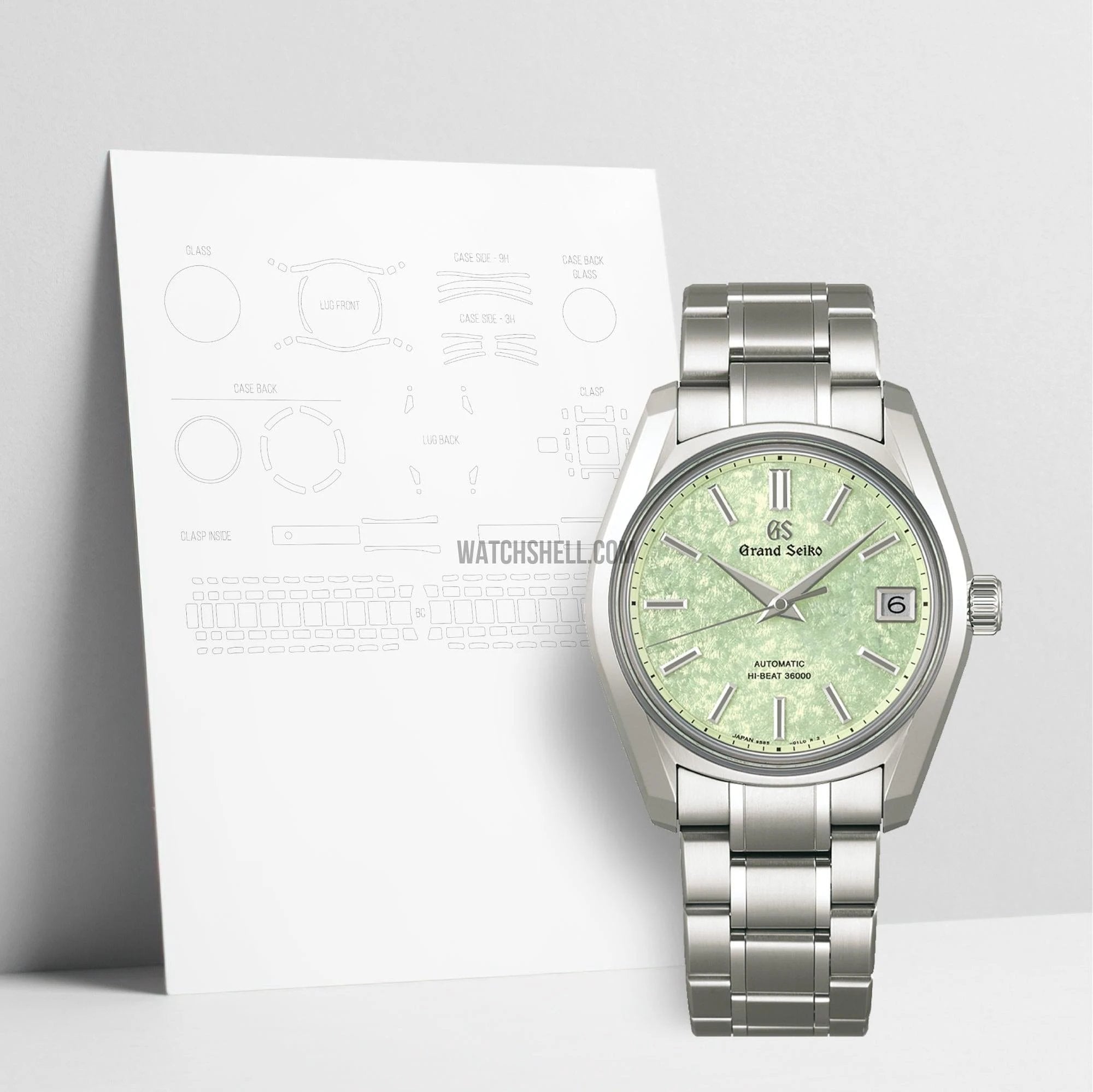 WatchShell for Grand Seiko Heritage SBGH343