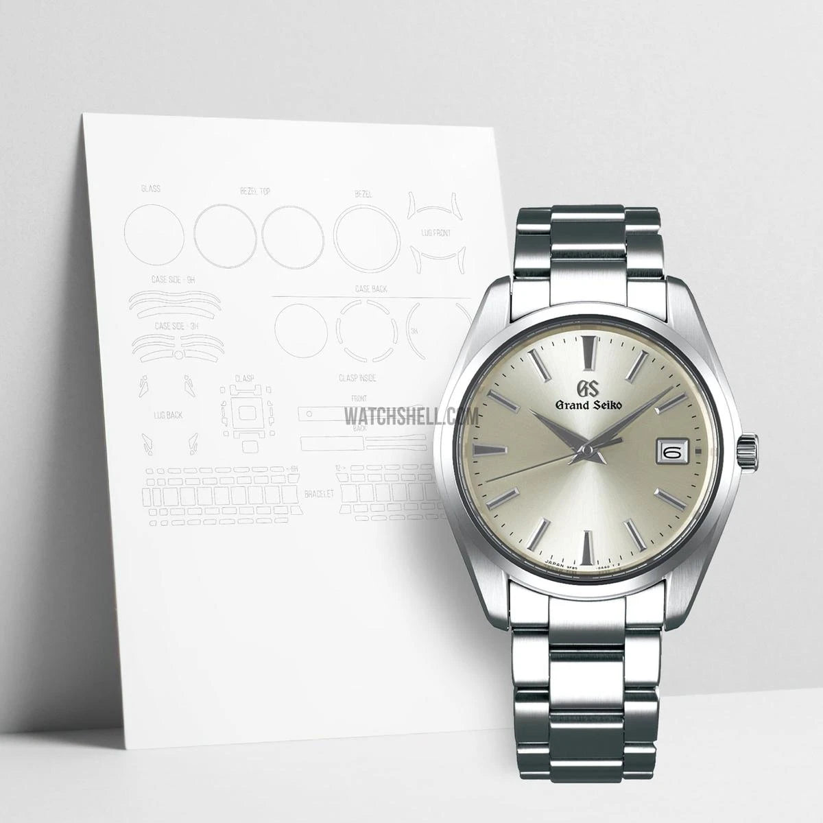 WatchShell for Grand Seiko Heritage SBGP009