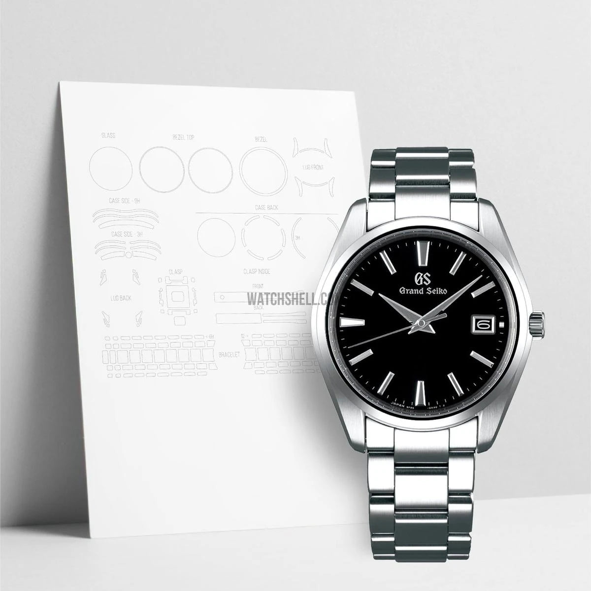 WatchShell for Grand Seiko Heritage SBGP011