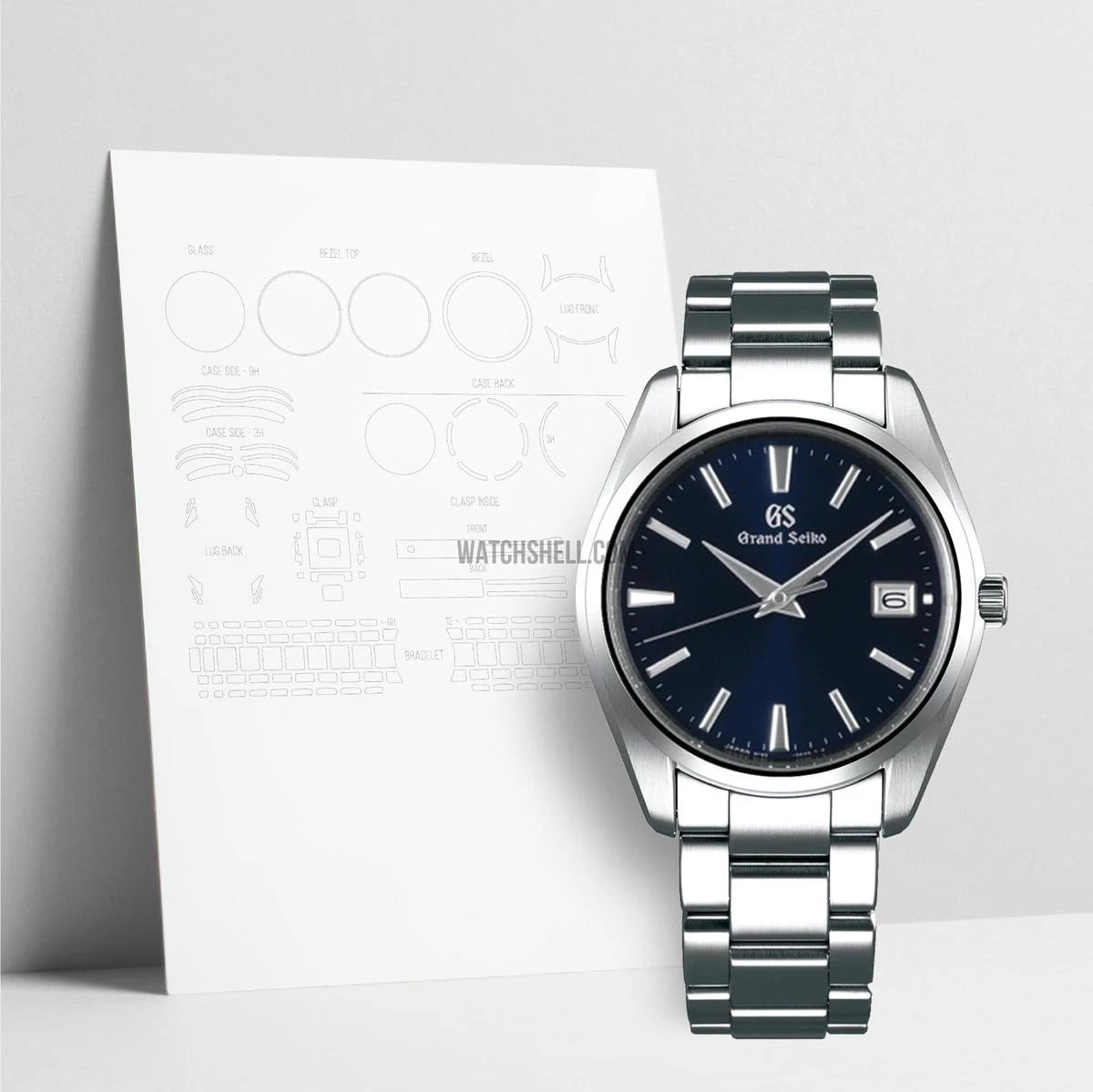 WatchShell for Grand Seiko Heritage SBGP013