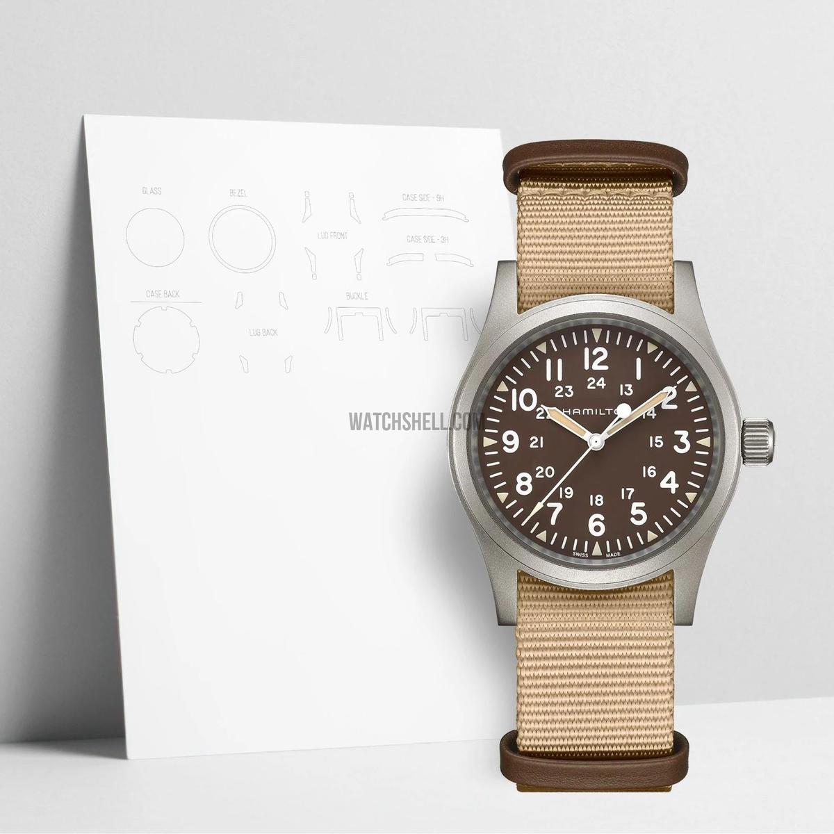 WatchShell for Hamilton Khaki Field H69439901