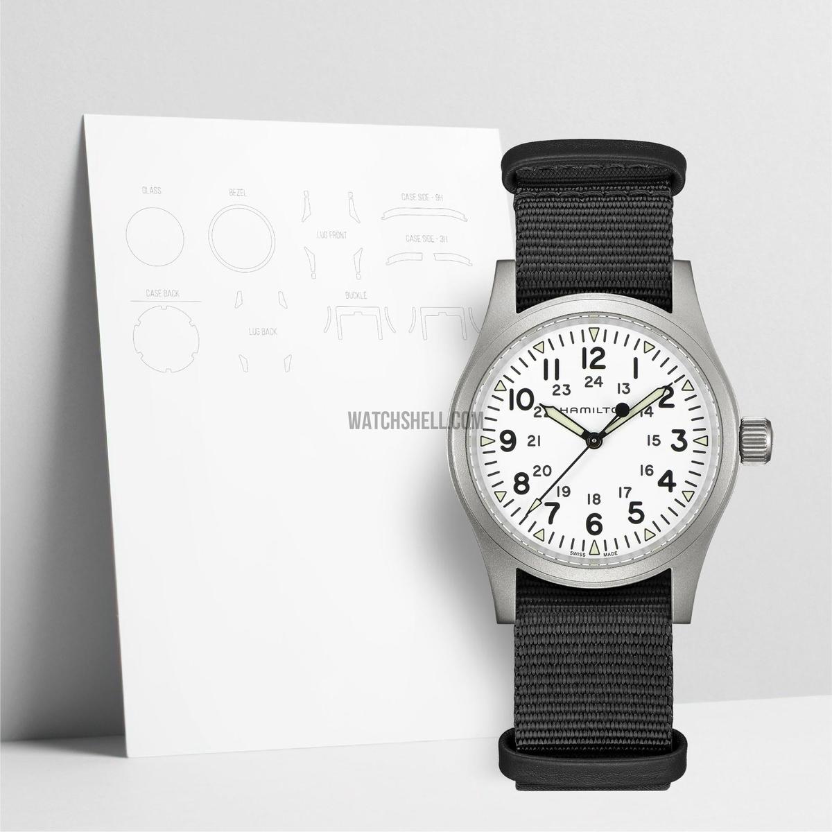WatchShell for Hamilton Khaki Field H69439910
