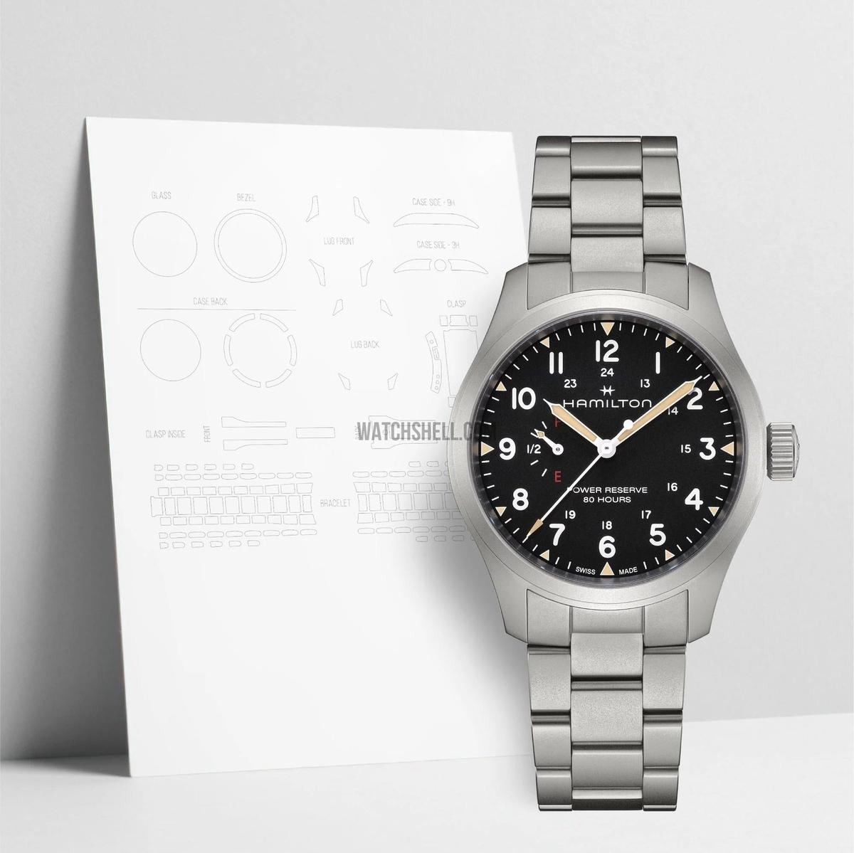 WatchShell for Hamilton Khaki Field H69509130