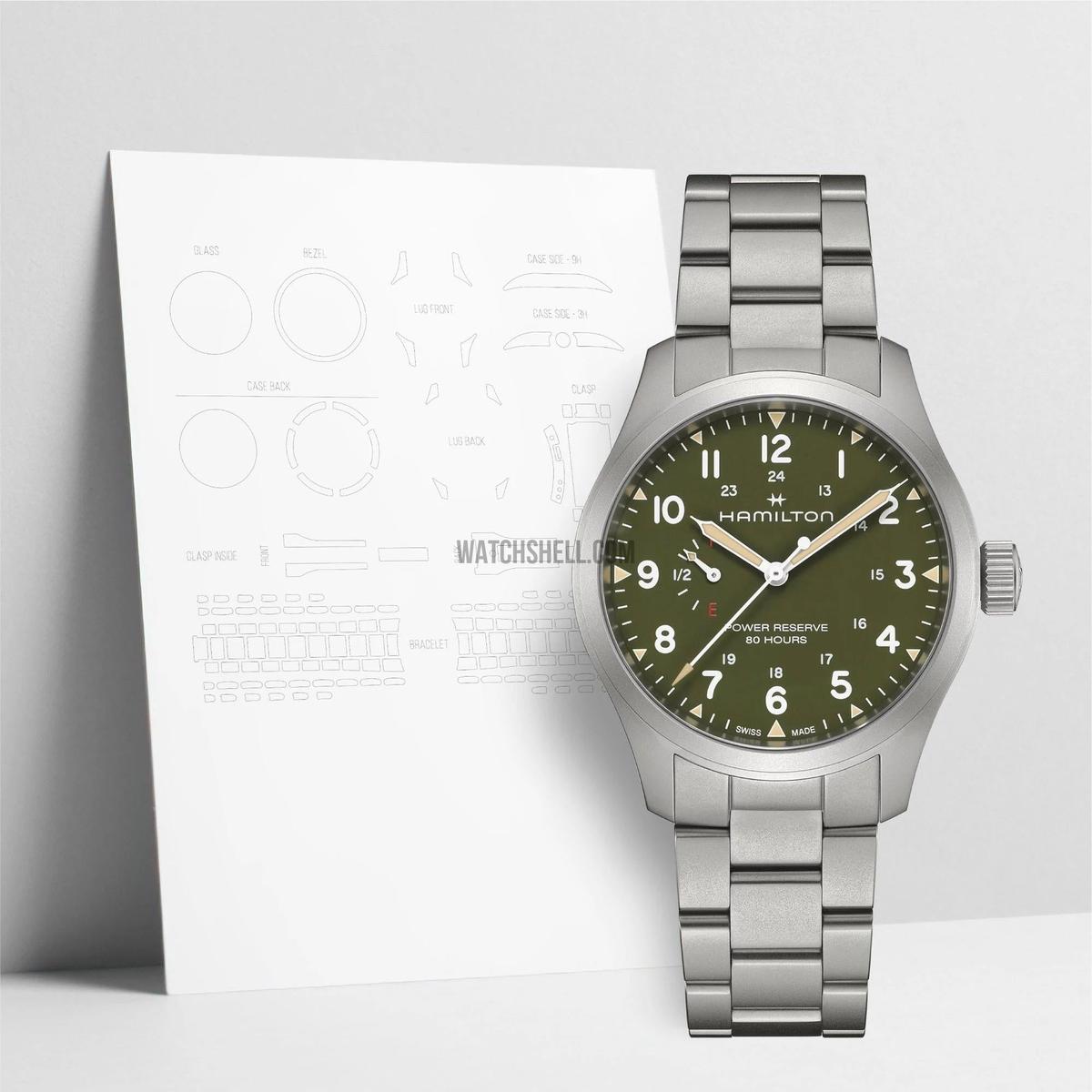 WatchShell for Hamilton Khaki Field H69509160