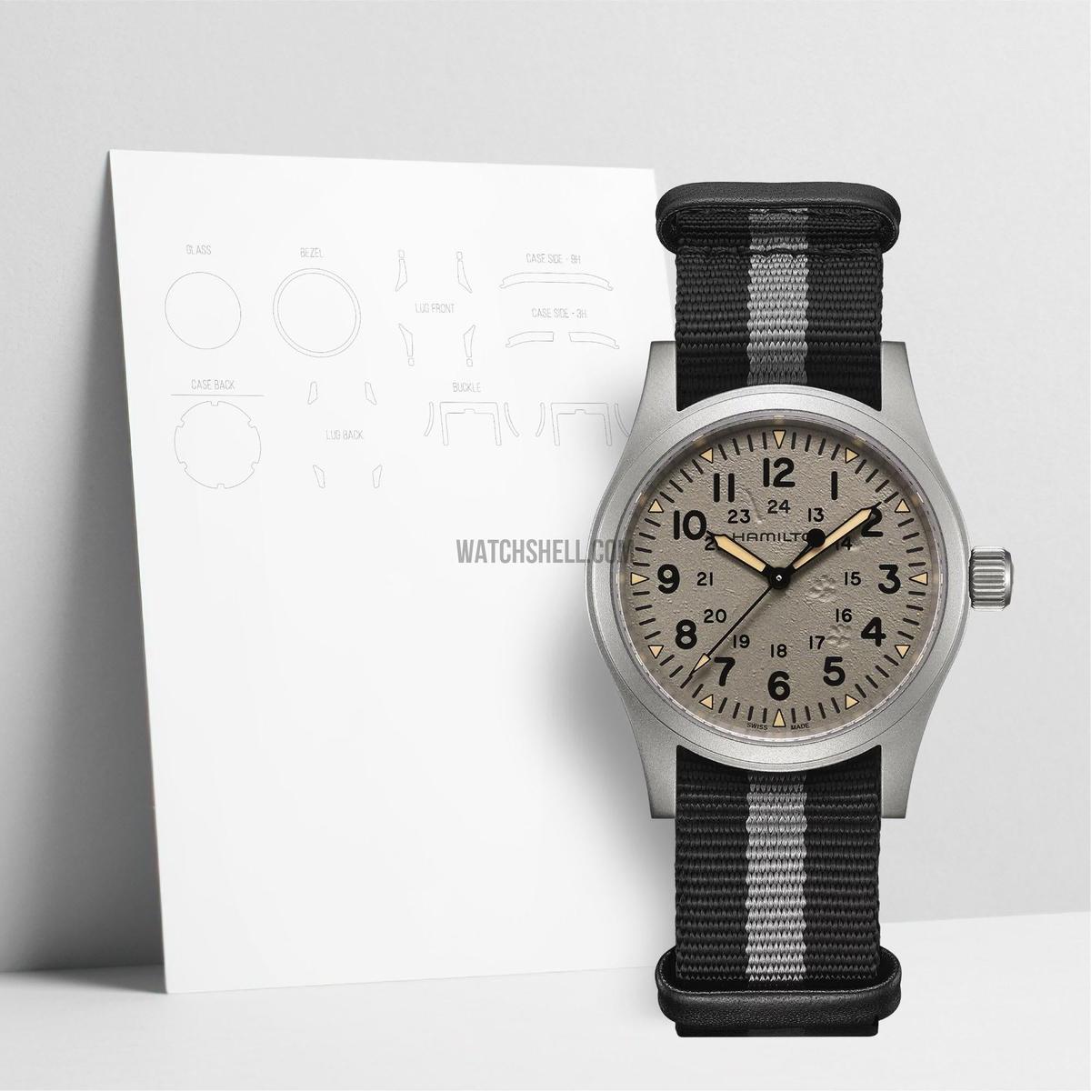 WatchShell for Hamilton Khaki Field H89409980