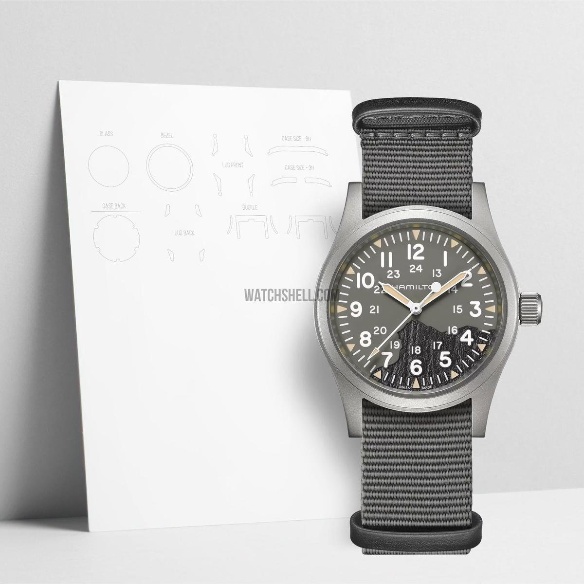 WatchShell for Hamilton Khaki Field H89449980