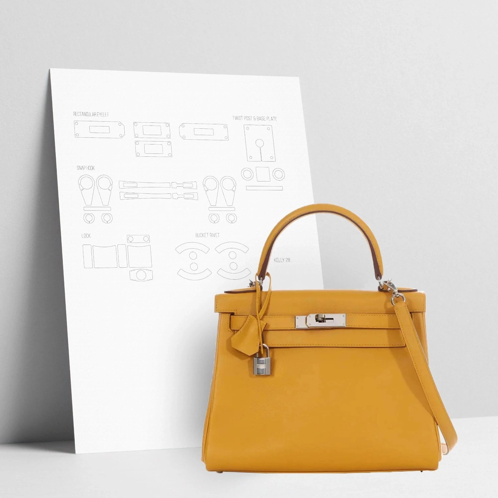 WatchShell for Hermes Kelly 28/32/35 WatchShell
