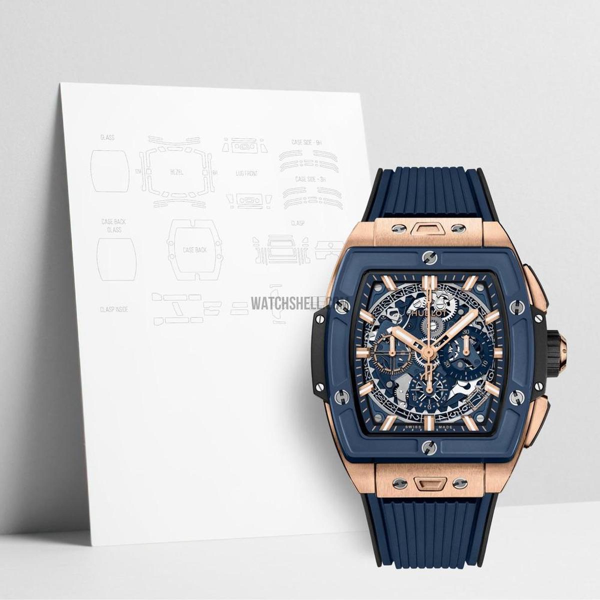 WatchShell for Hublot Big Bang 642.OL.7180.RX Koruyucu