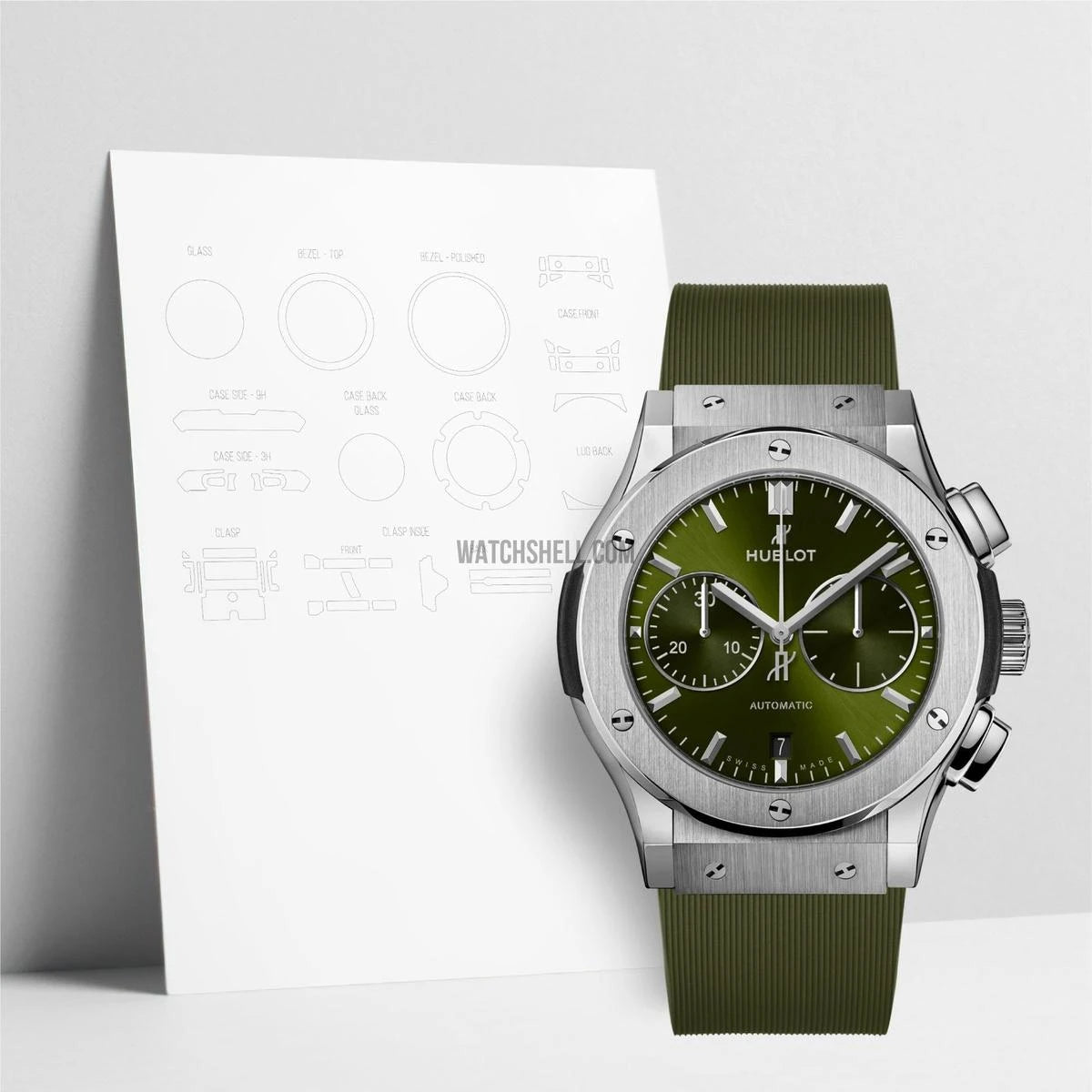 WatchShell for Hublot Classic Fusion 521.NX.8970.RX