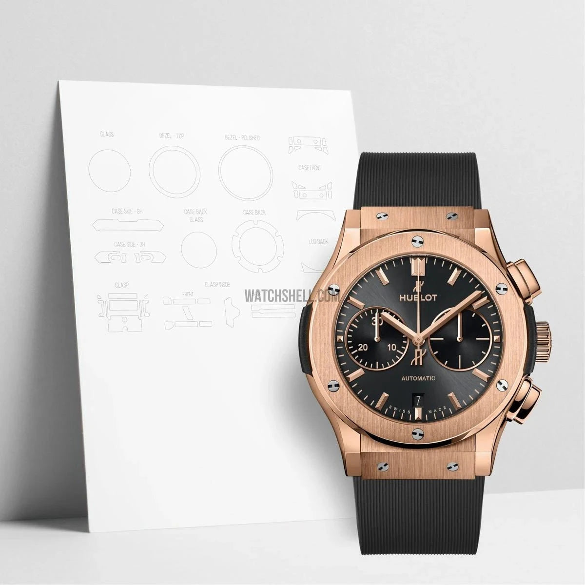 WatchShell for Hublot Classic Fusion 521.OX.7081.RX