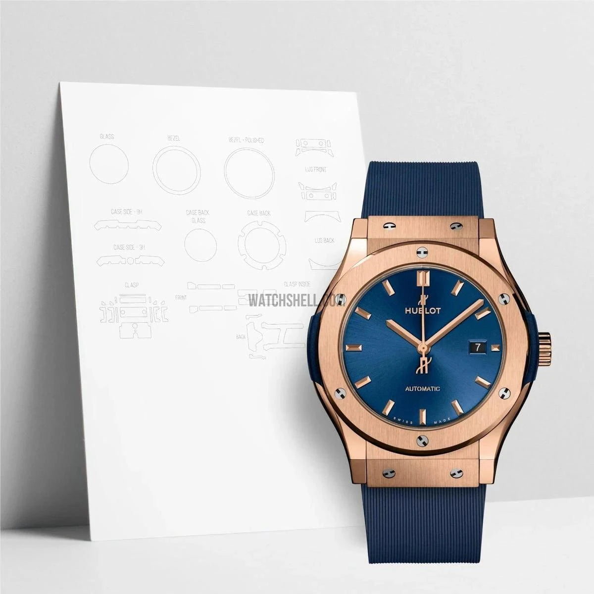 WatchShell for Hublot Classic Fusion 542.OX.7180.RX