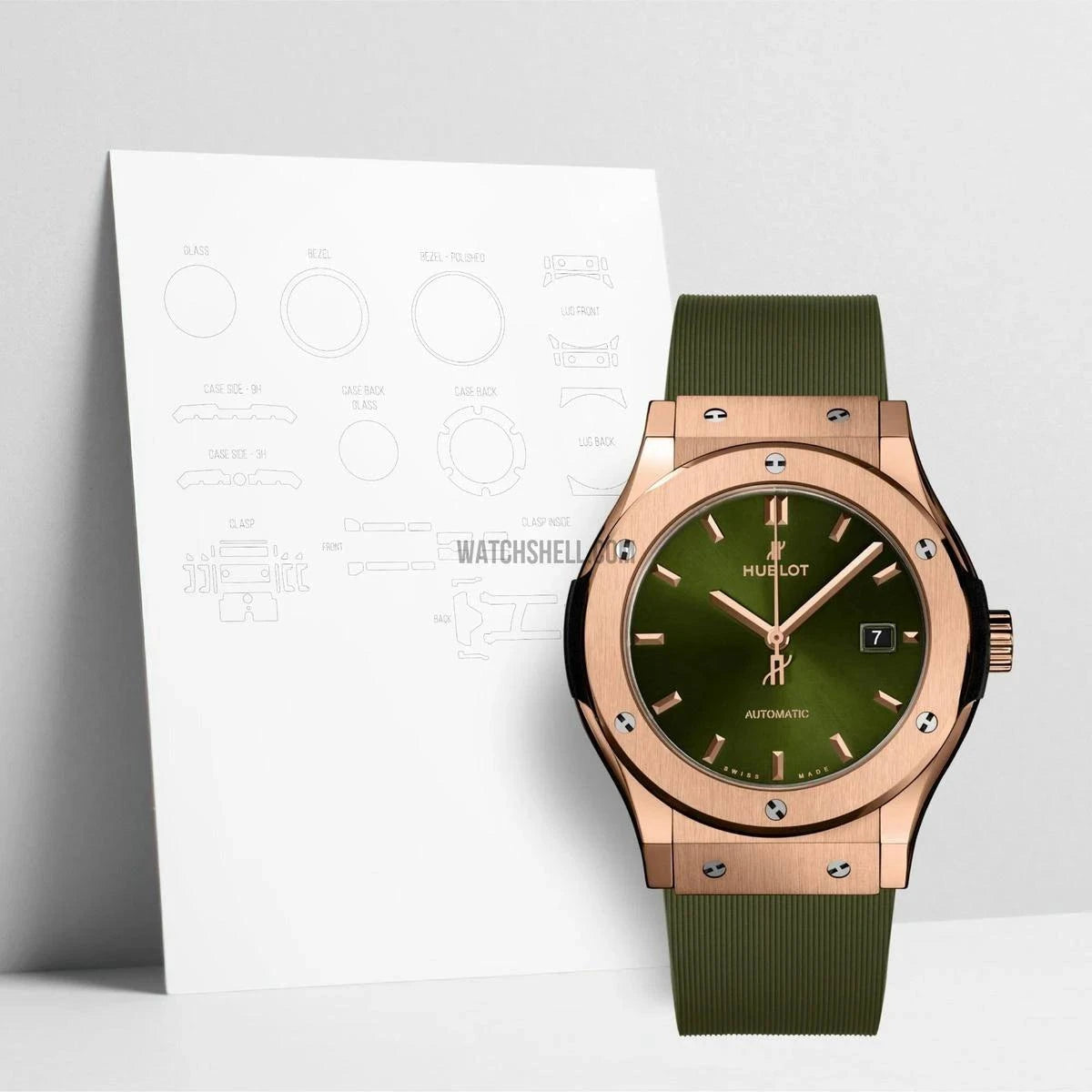 WatchShell for Hublot Classic Fusion 542.OX.8980.RX