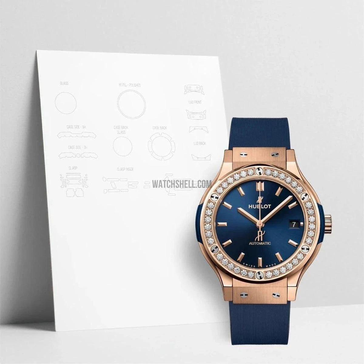 WatchShell for Hublot Classic Fusion 565.OX.7180.RX.1204 Защитная