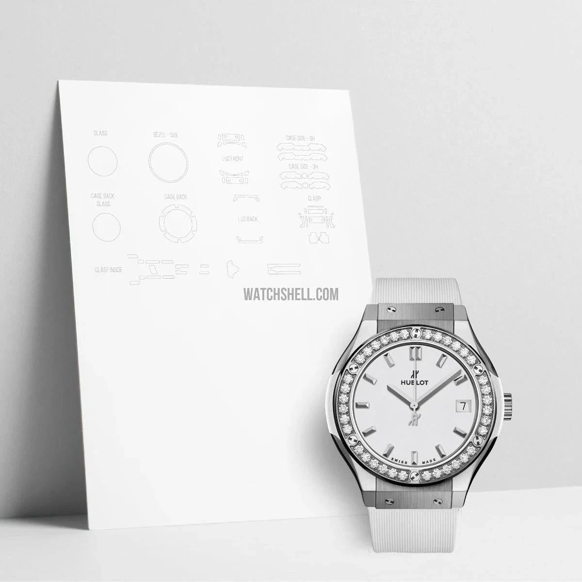 WatchShell for Hublot Classic Fusion 581.NE.2010.RW.1204