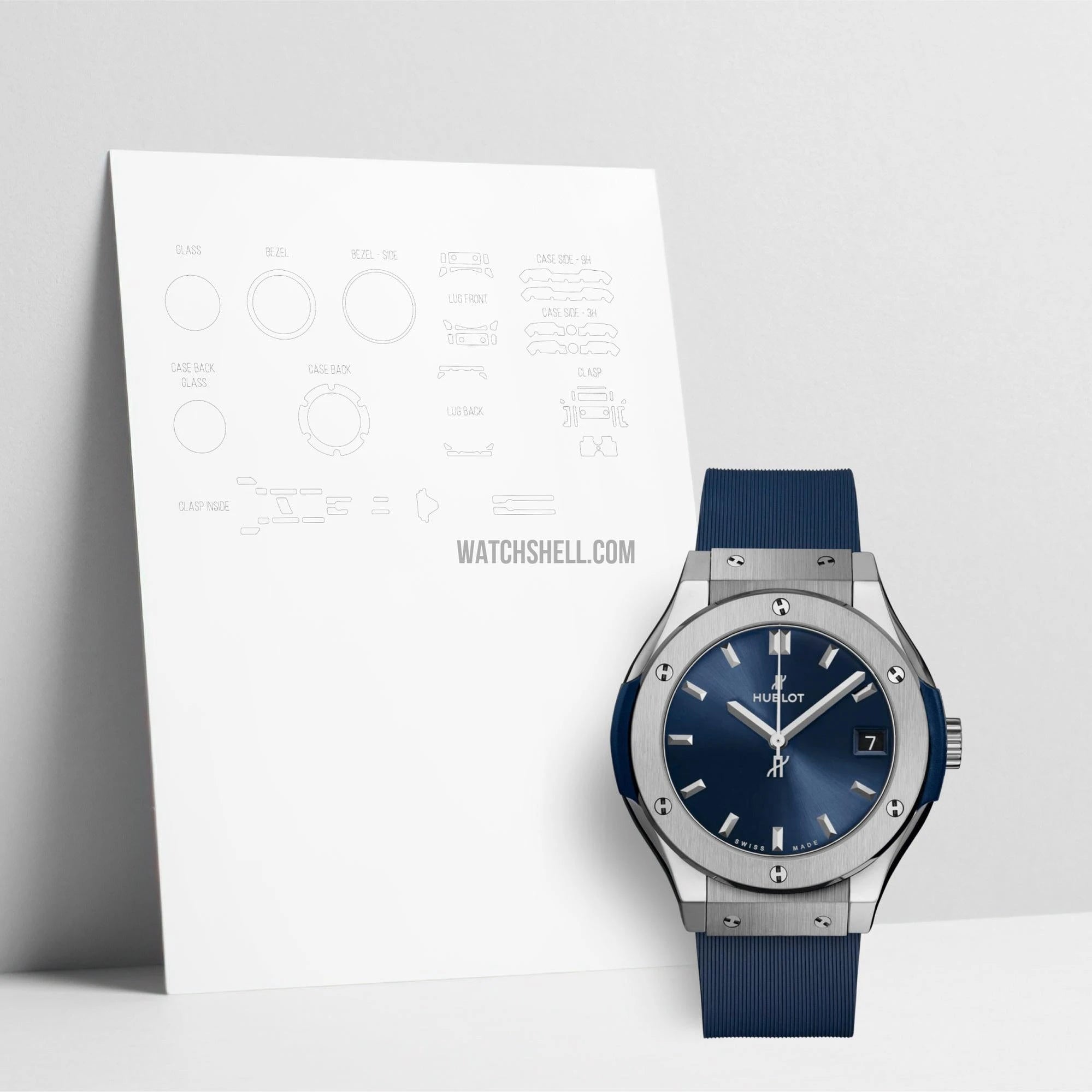 WatchShell for Hublot Classic Fusion 581.NX.7170.RX