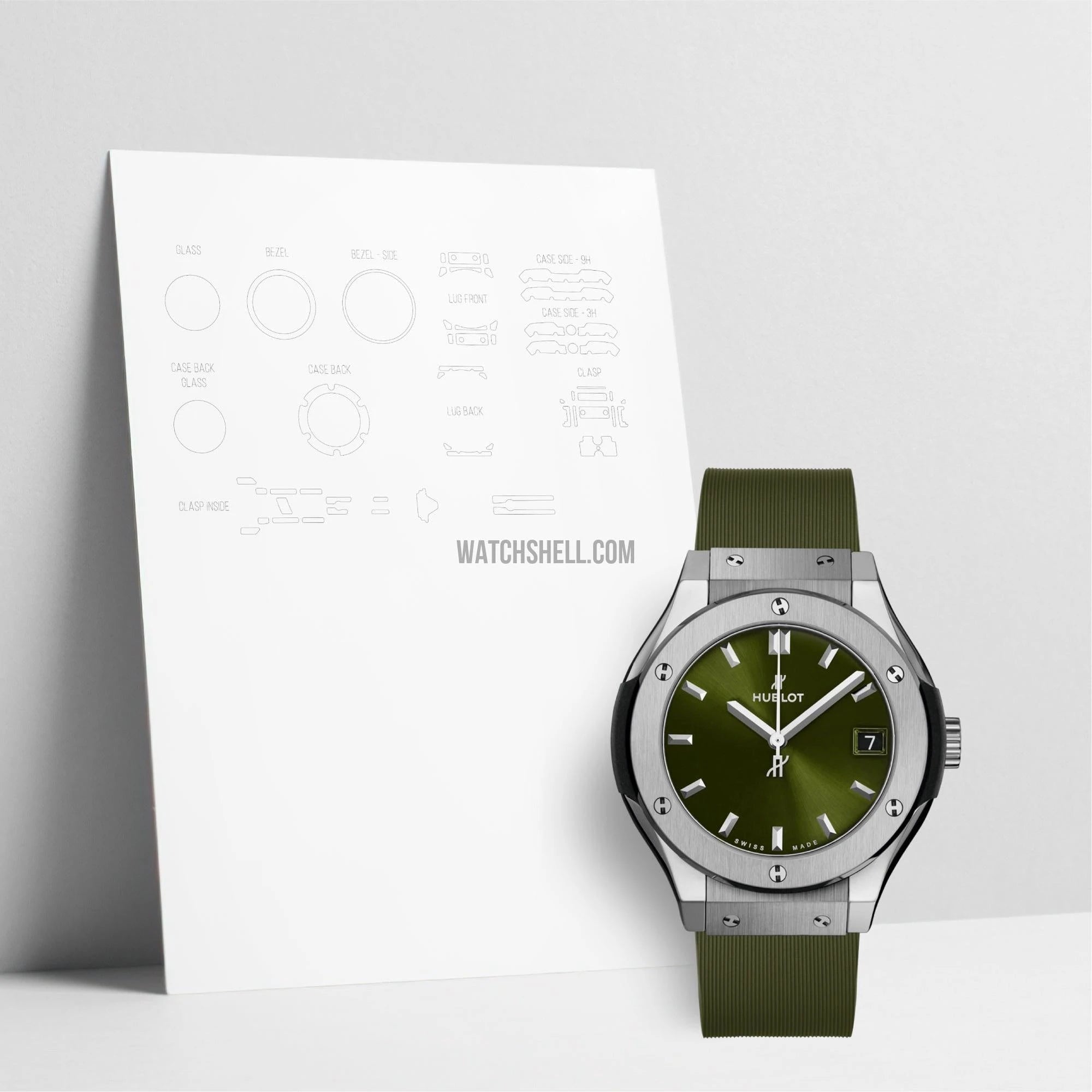 WatchShell for Hublot Classic Fusion 581.NX.8970.LR