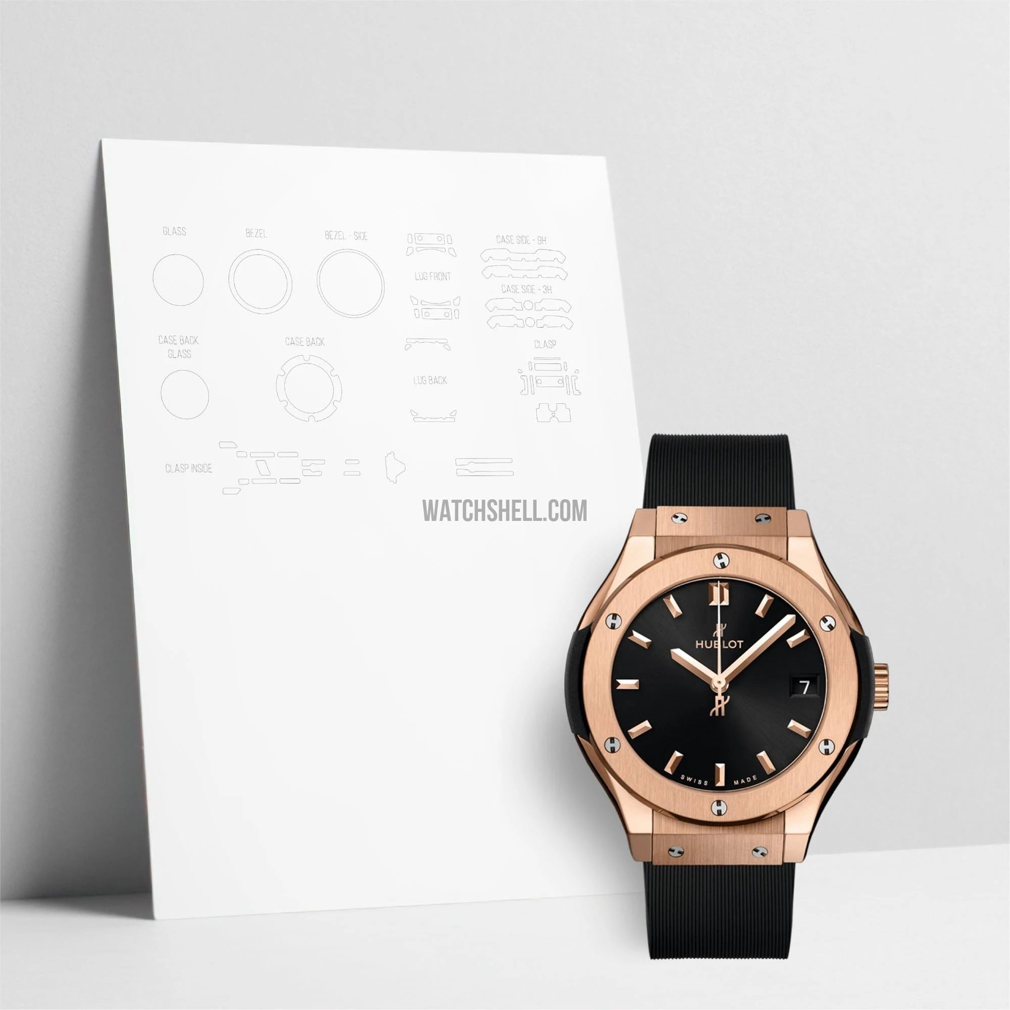 WatchShell for Hublot Classic Fusion 581.OX.1480.RX