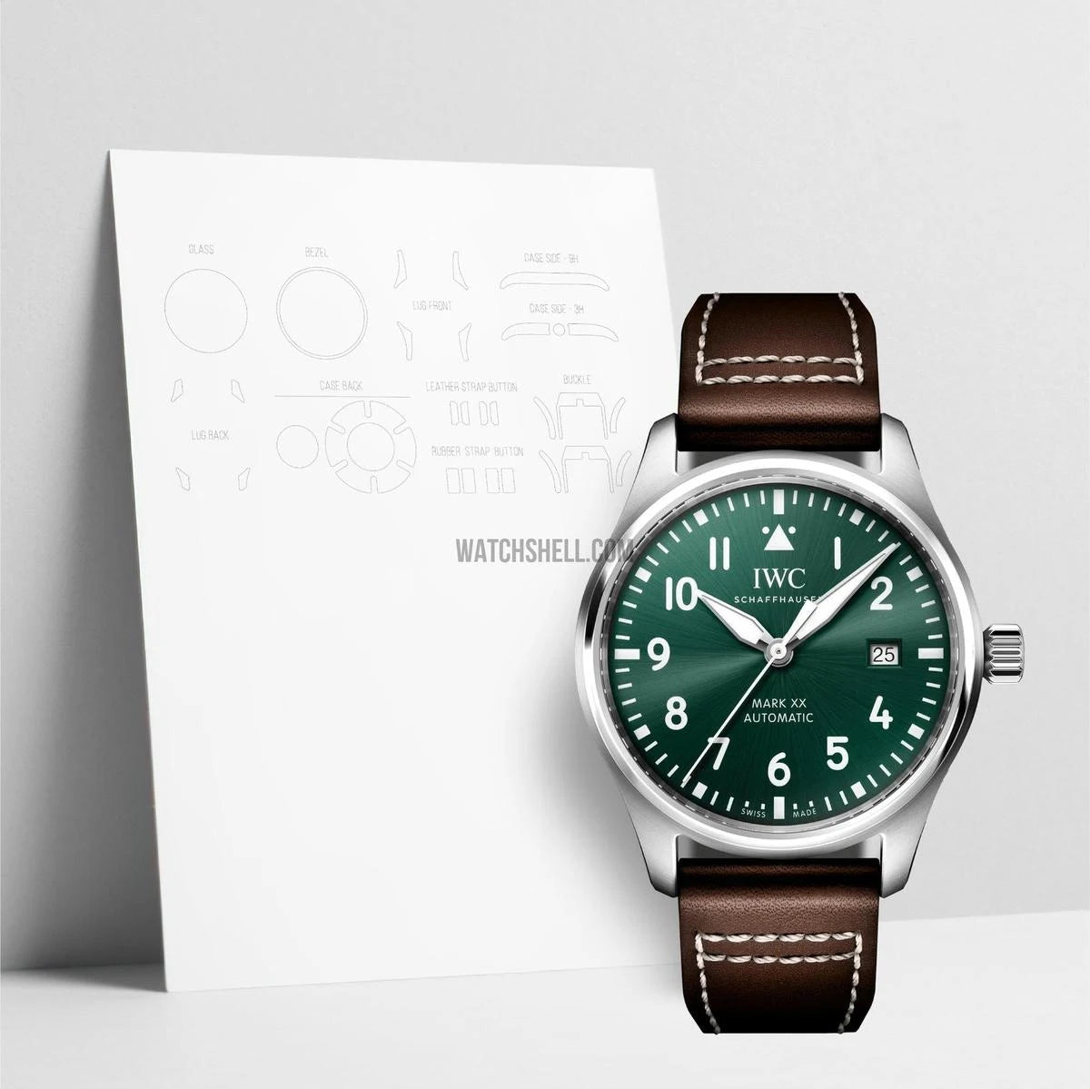 WatchShell for IWC Mark XX IW328205