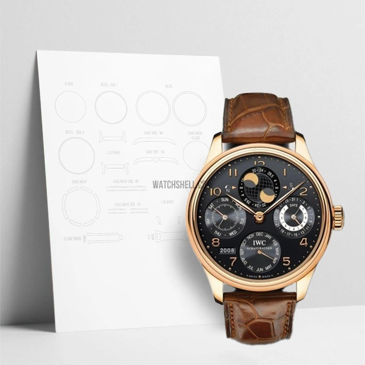 WatchShell for IWC Portugieser IW502119