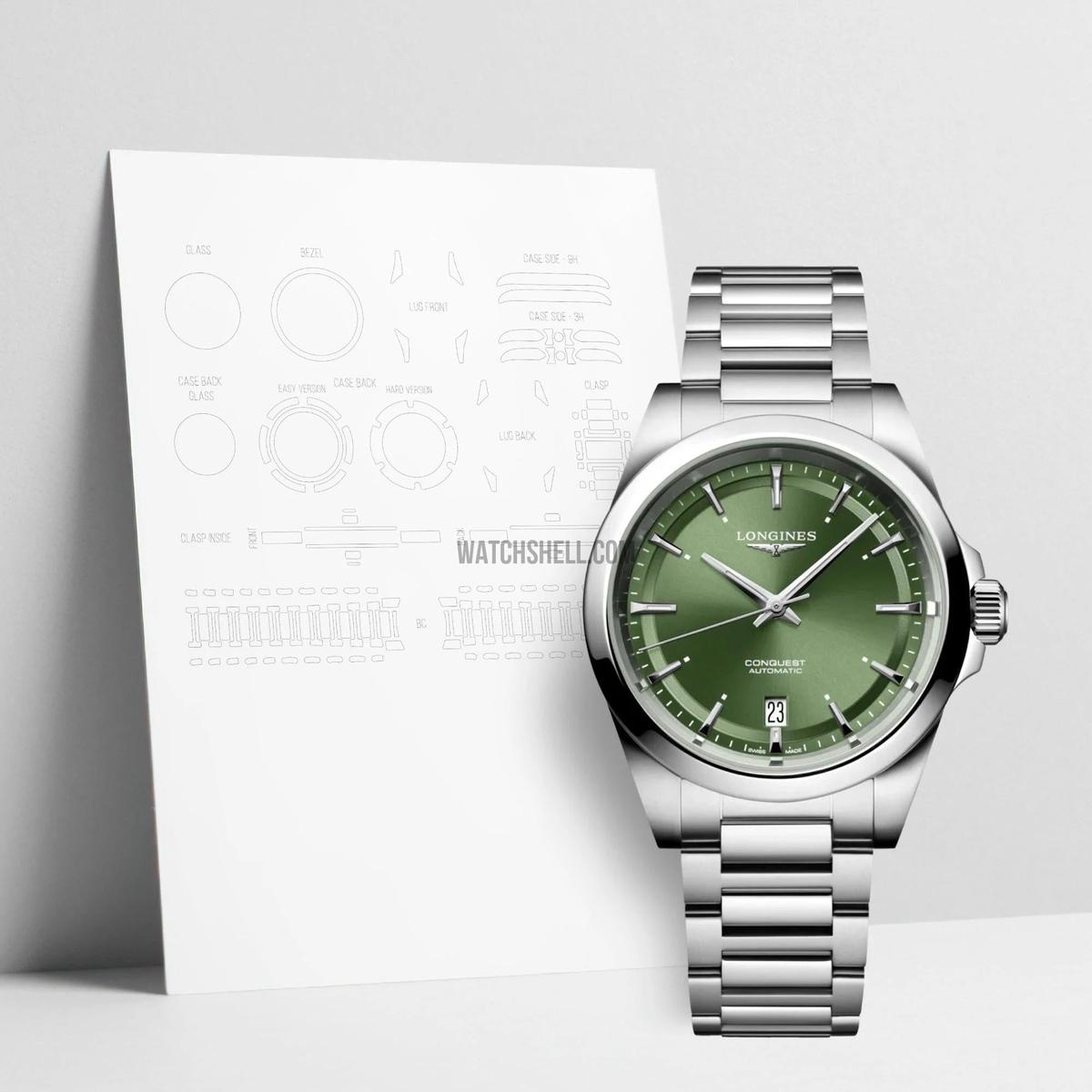 WatchShell for Longines Conquest L3.720.4.02.6