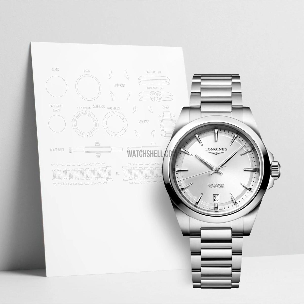 WatchShell for Longines Conquest L3.720.4.72.6
