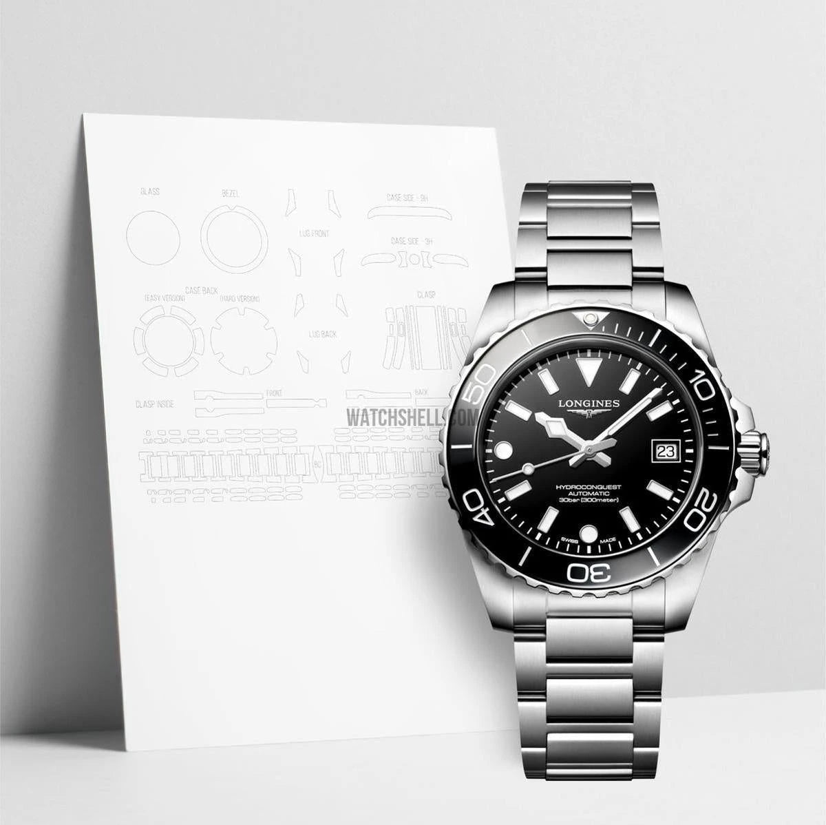 WatchShell for Longines Conquest L3.779.4.56.6